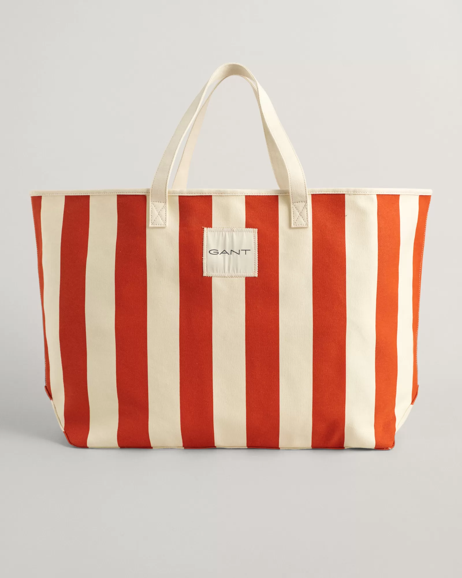 GANT Striped Canvas Beach Bag | Väskor, Plånböcker & Necessärer