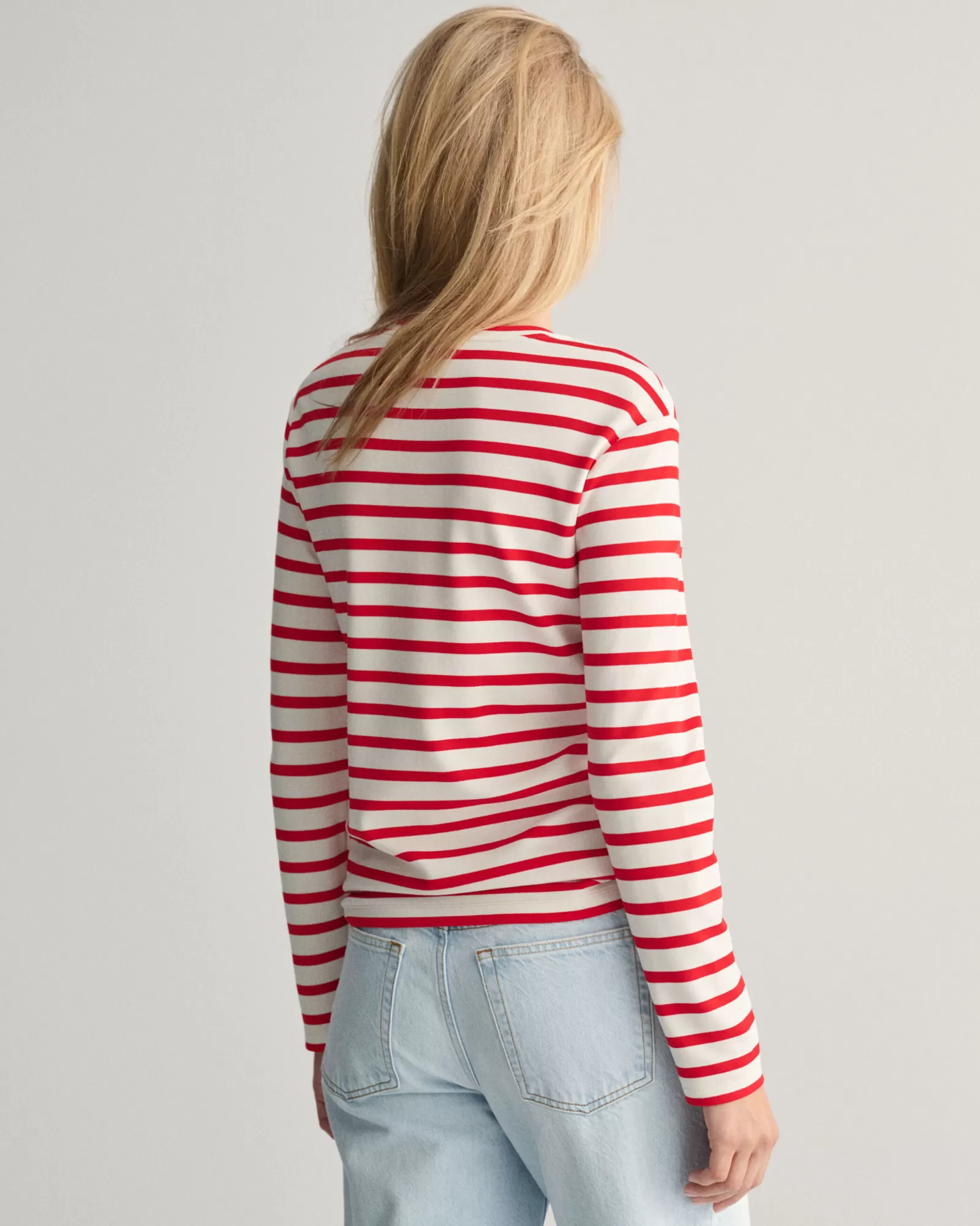 GANT Striped Long Sleeve T-Shirt | T-shirtar & Toppar