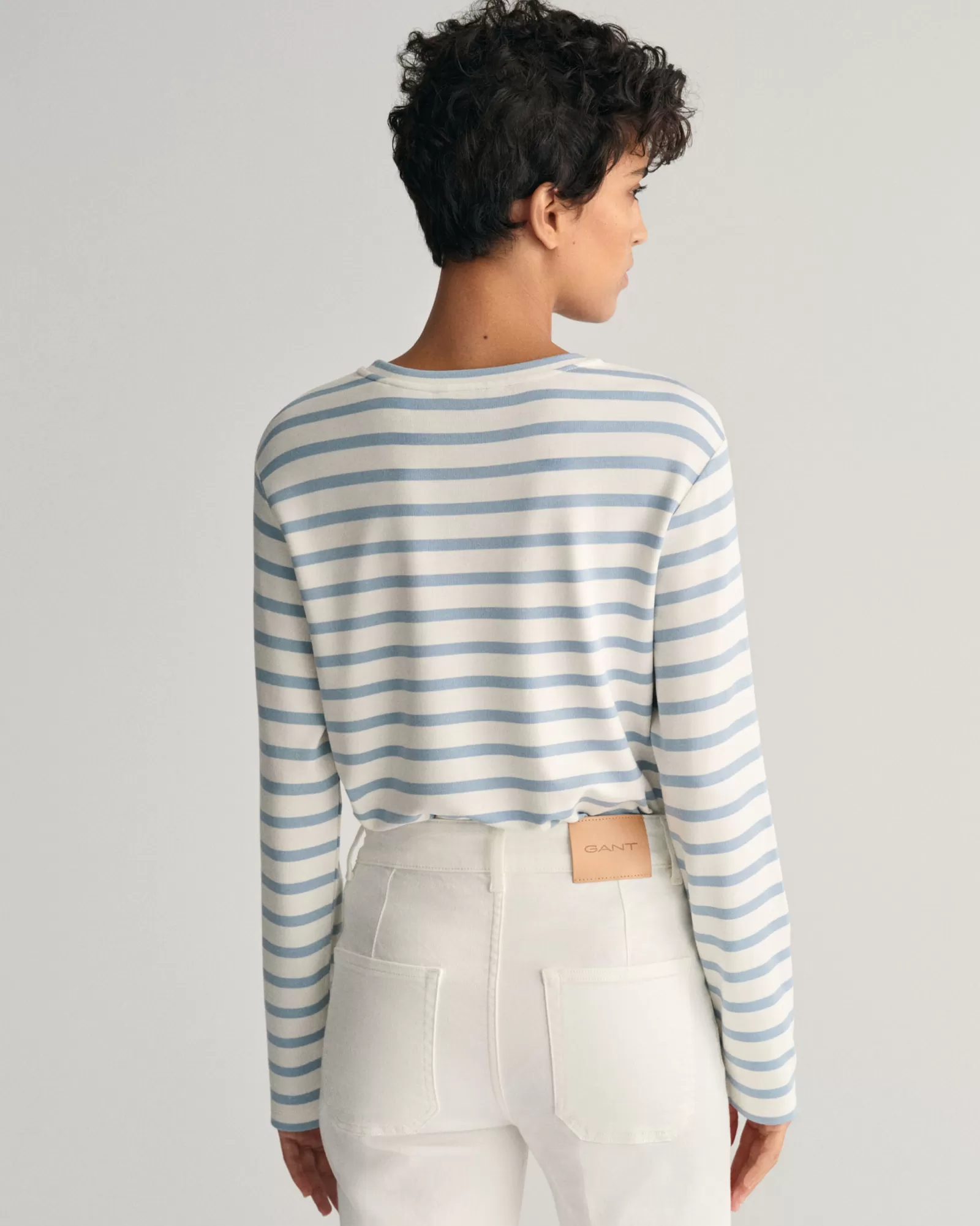 GANT Striped Long Sleeve T-Shirt | T-shirtar & Toppar