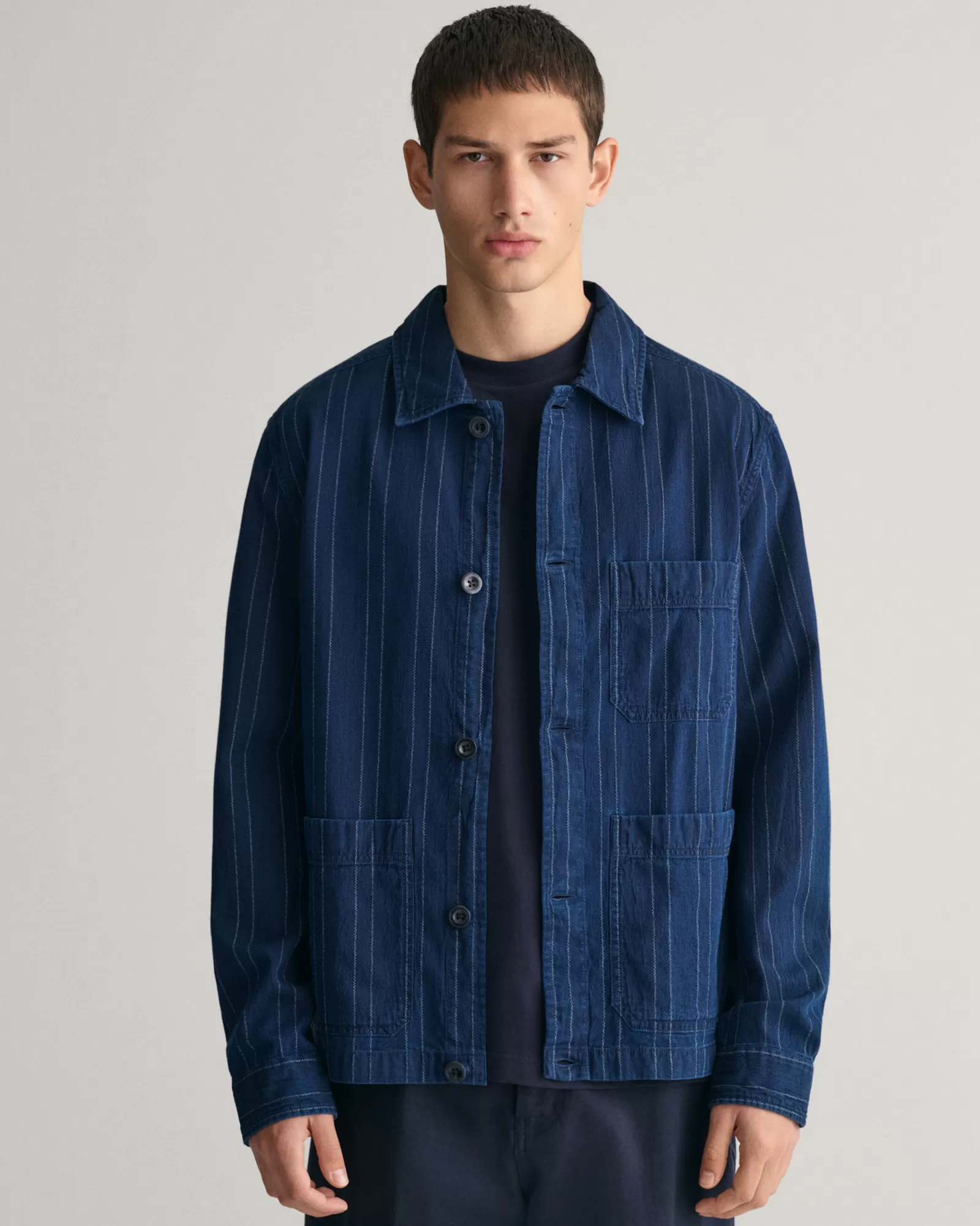 GANT Striped Overshirt | Jackor & Rockar | Skjortor