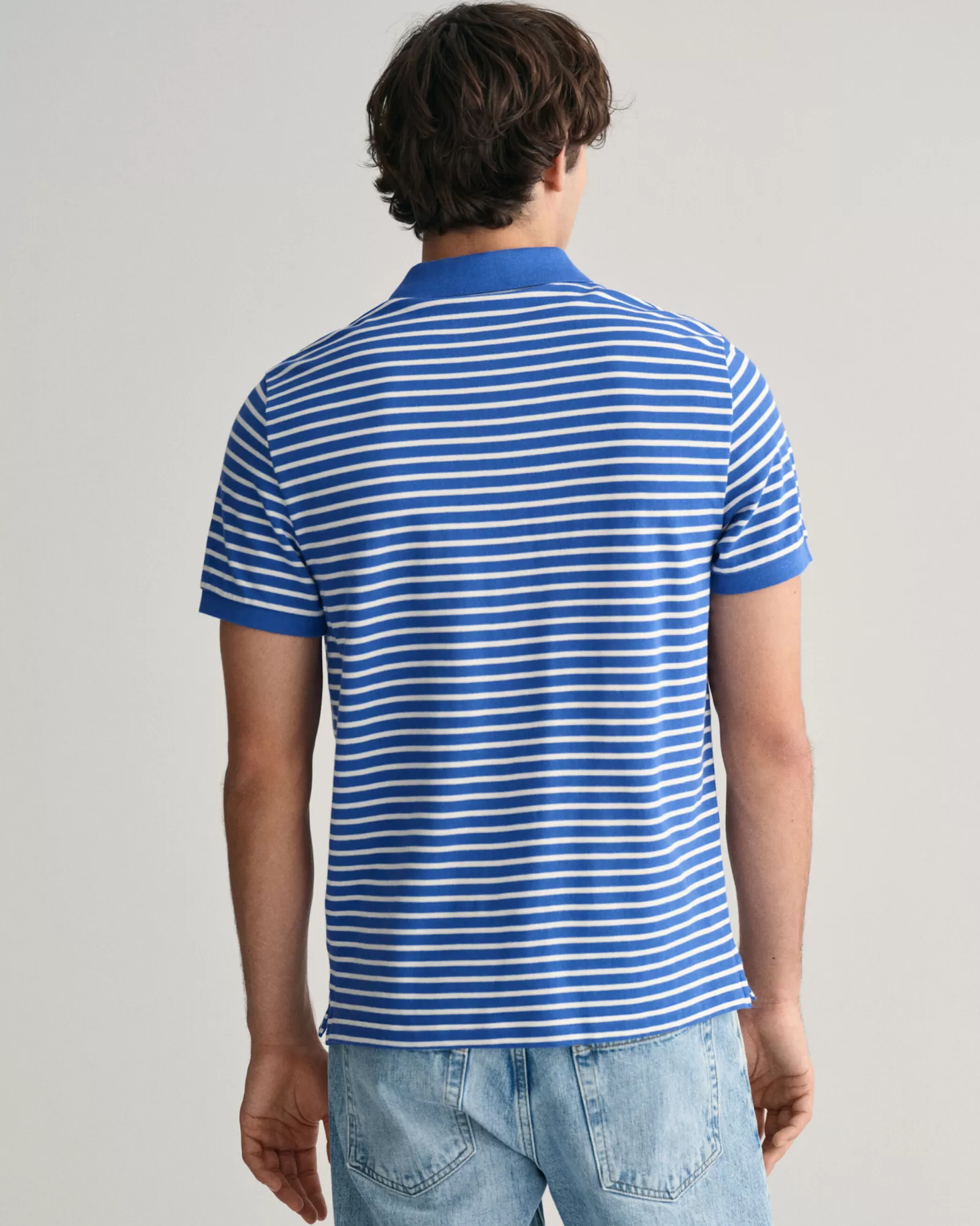 GANT Striped Piqué Polo Shirt | Pikéer