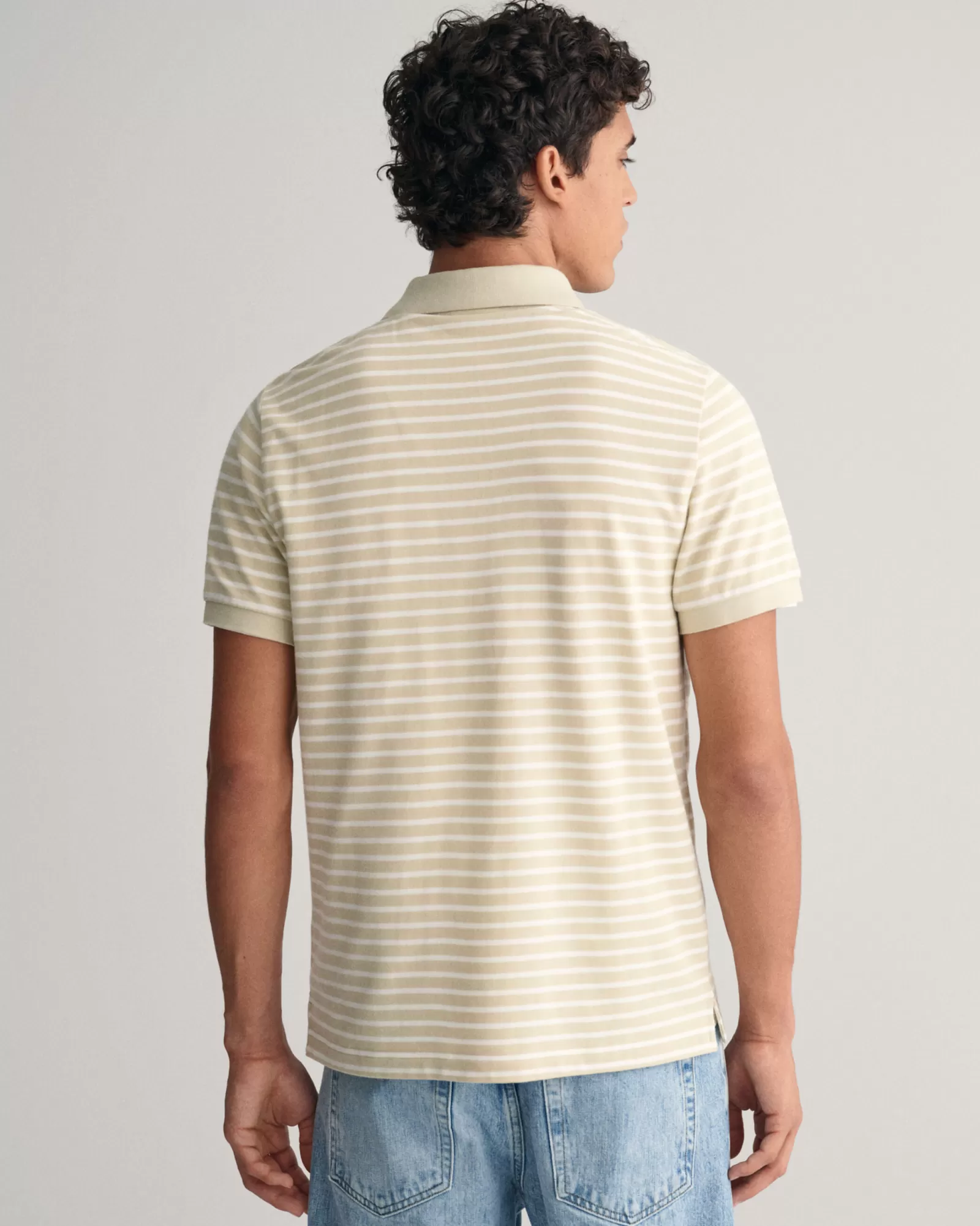 GANT Striped Piqué Polo Shirt | Pikéer