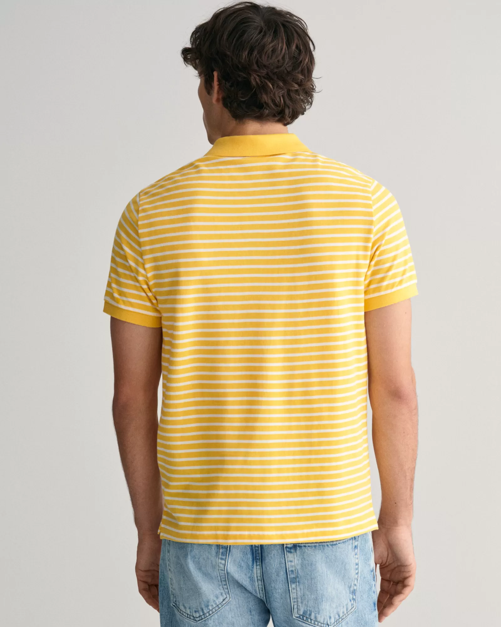 GANT Striped Piqué Polo Shirt | Pikéer