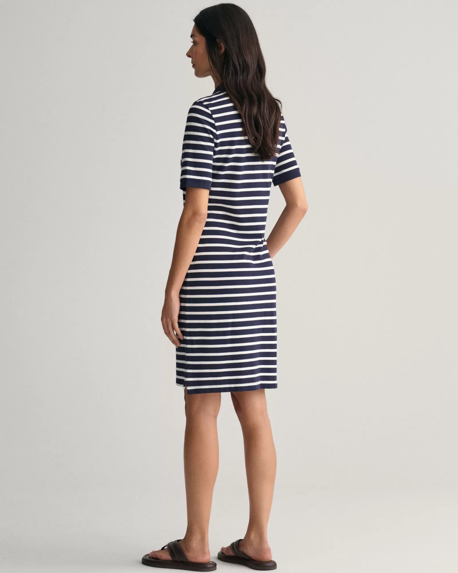 GANT Striped Shield Piqué Polo Dress | Klänningar