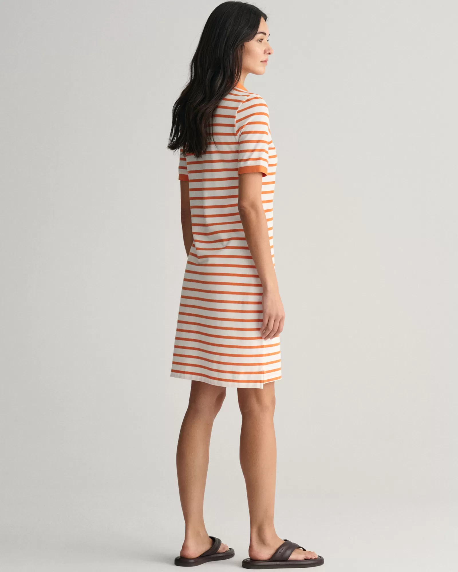 GANT Striped Shield Piqué Polo Dress | Klänningar