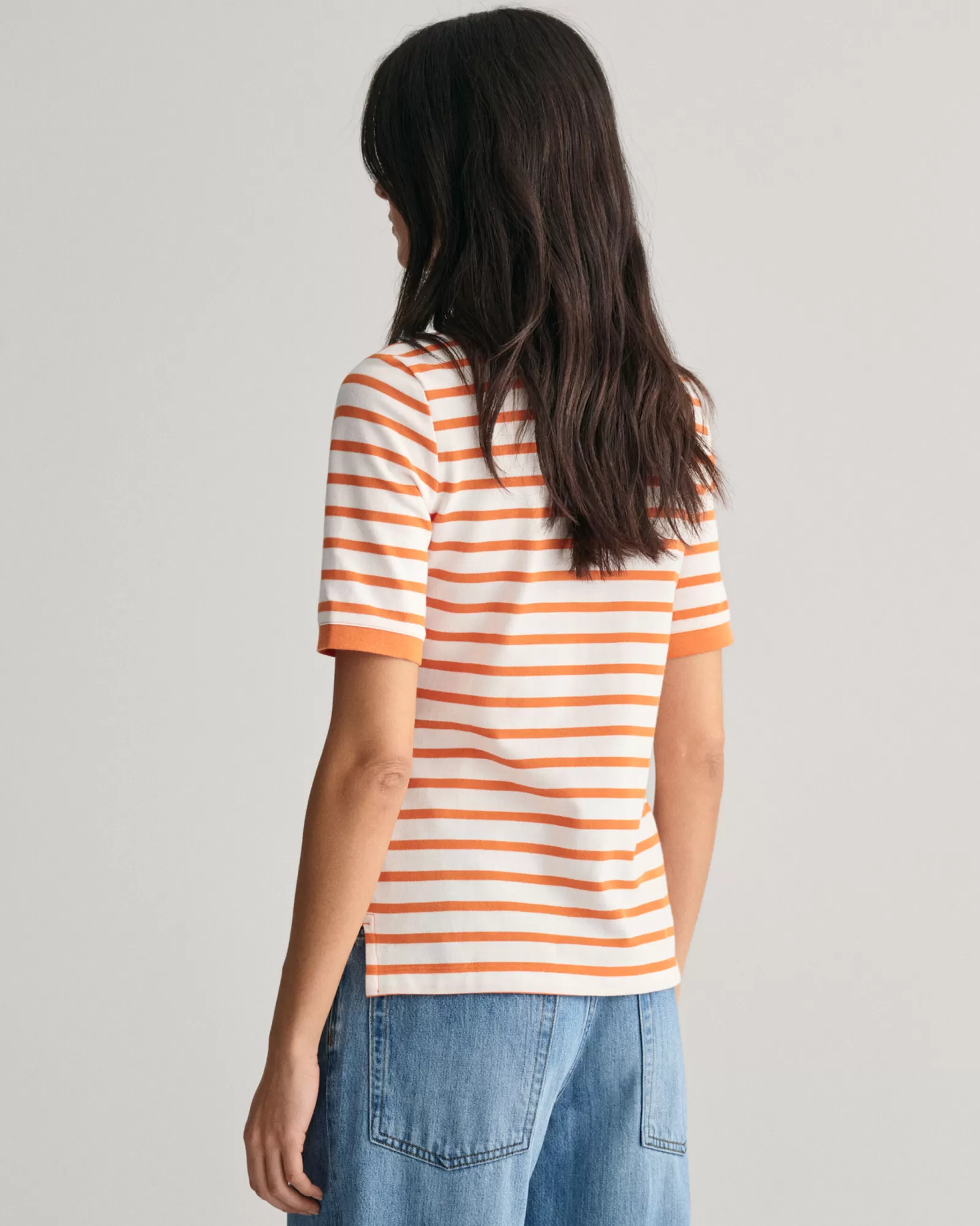 GANT Striped Shield Piqué Polo Shirt | Pikéer