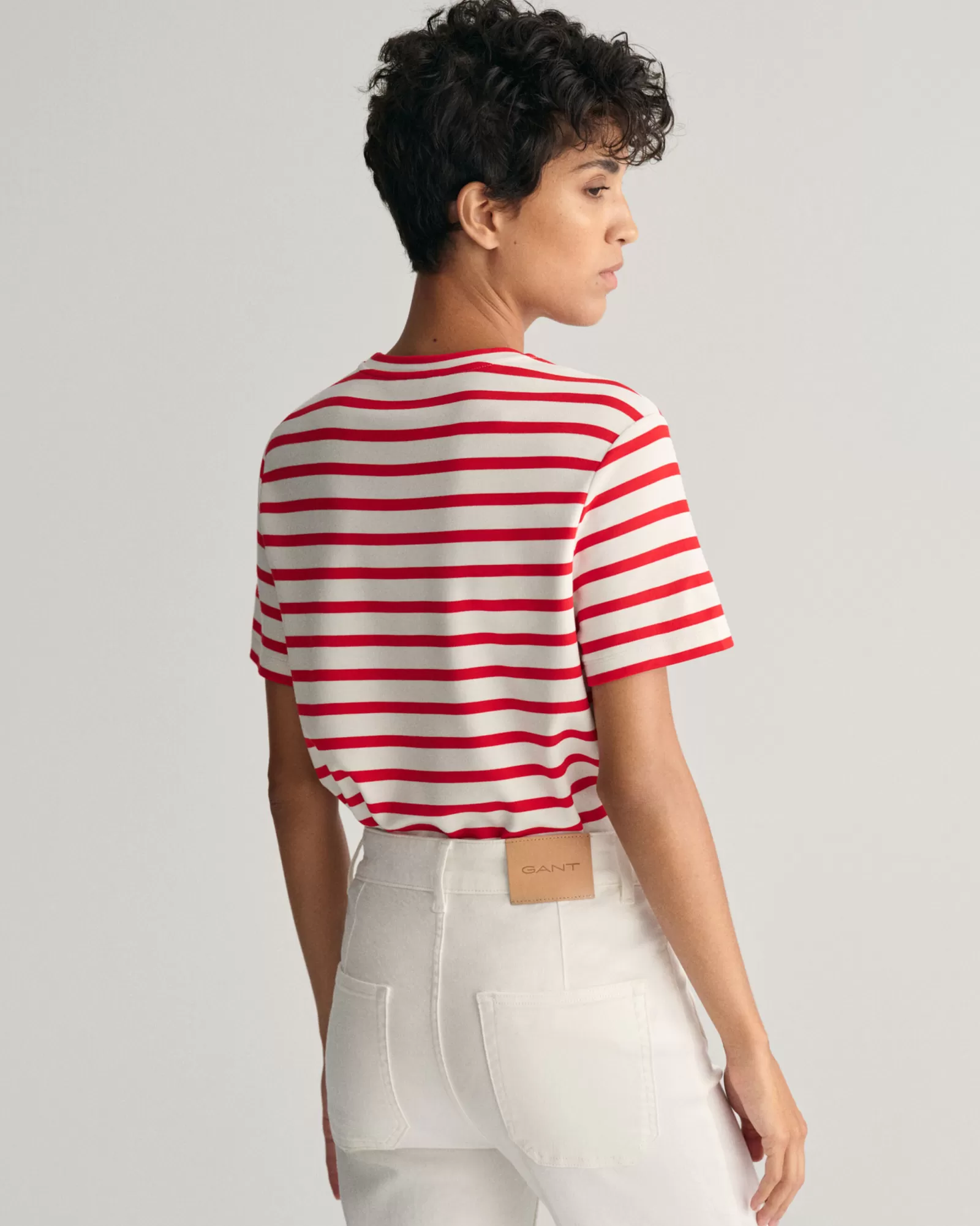 GANT Striped T-Shirt | T-shirtar & Toppar