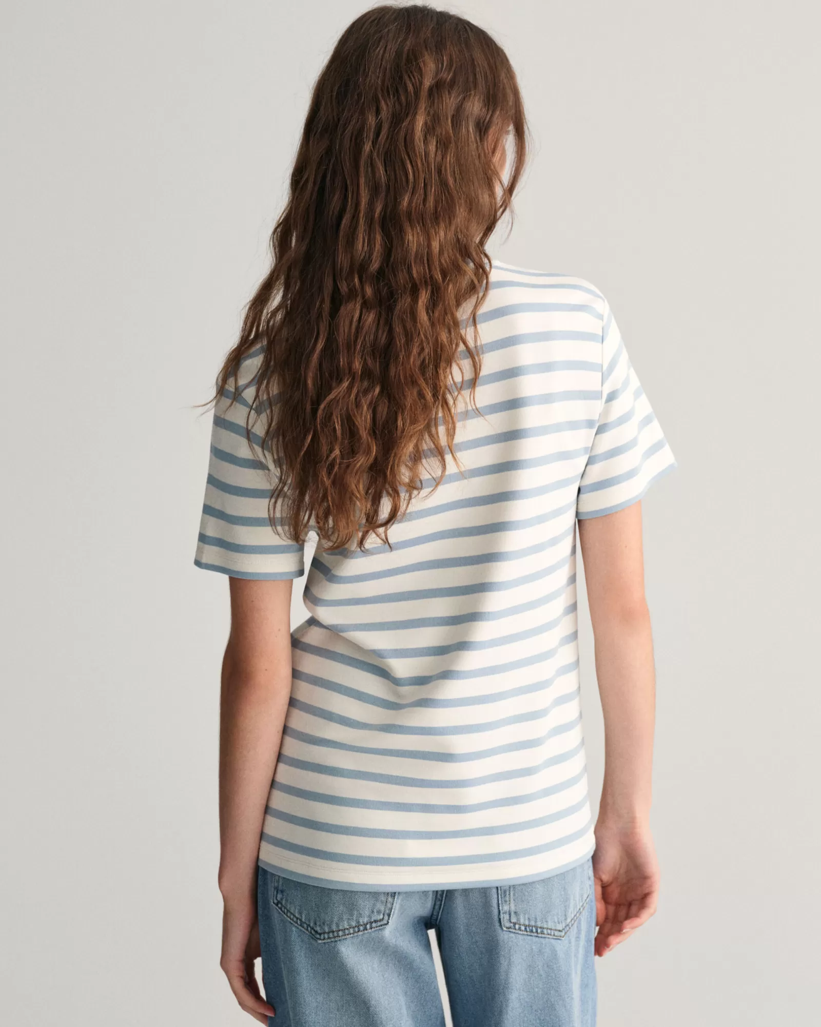 GANT Striped T-Shirt | T-shirtar & Toppar