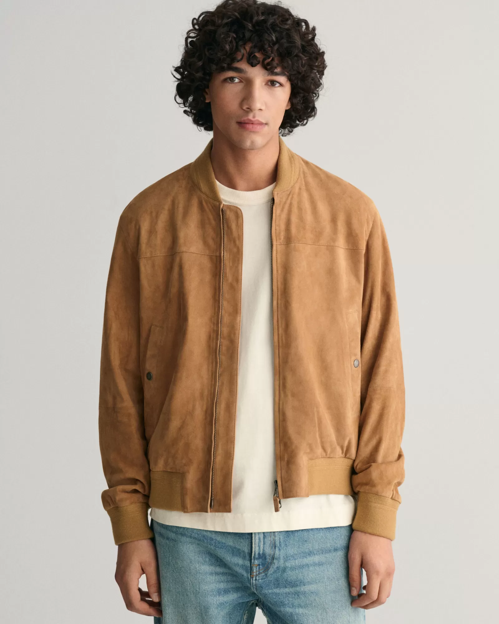 GANT Suede Bomber Jacket | Jackor & Rockar