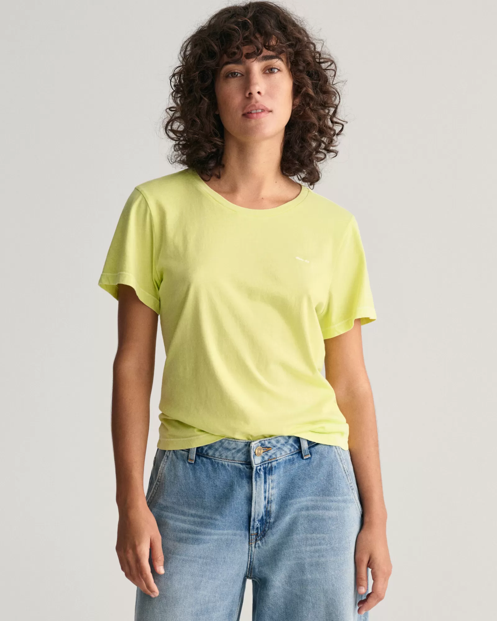 GANT Sunfaded Crew Neck T-Shirt | T-shirtar & Toppar