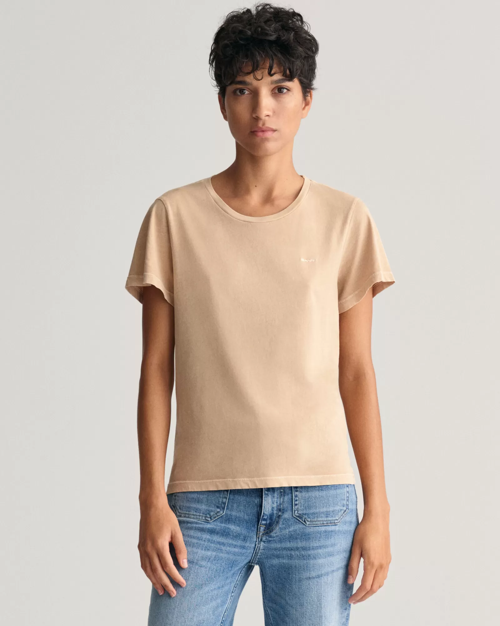 GANT Sunfaded Crew Neck T-Shirt | T-shirtar & Toppar