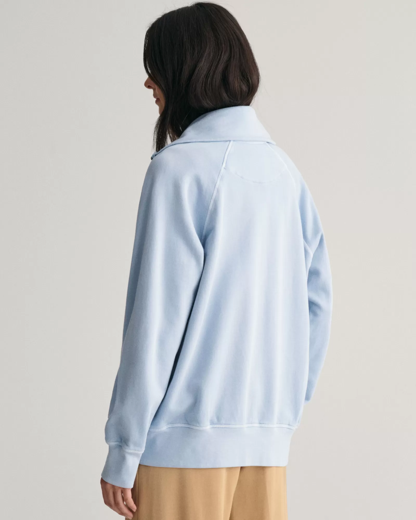 GANT Sunfaded Half-Zip Sweatshirt | Hoodies & Tröjor