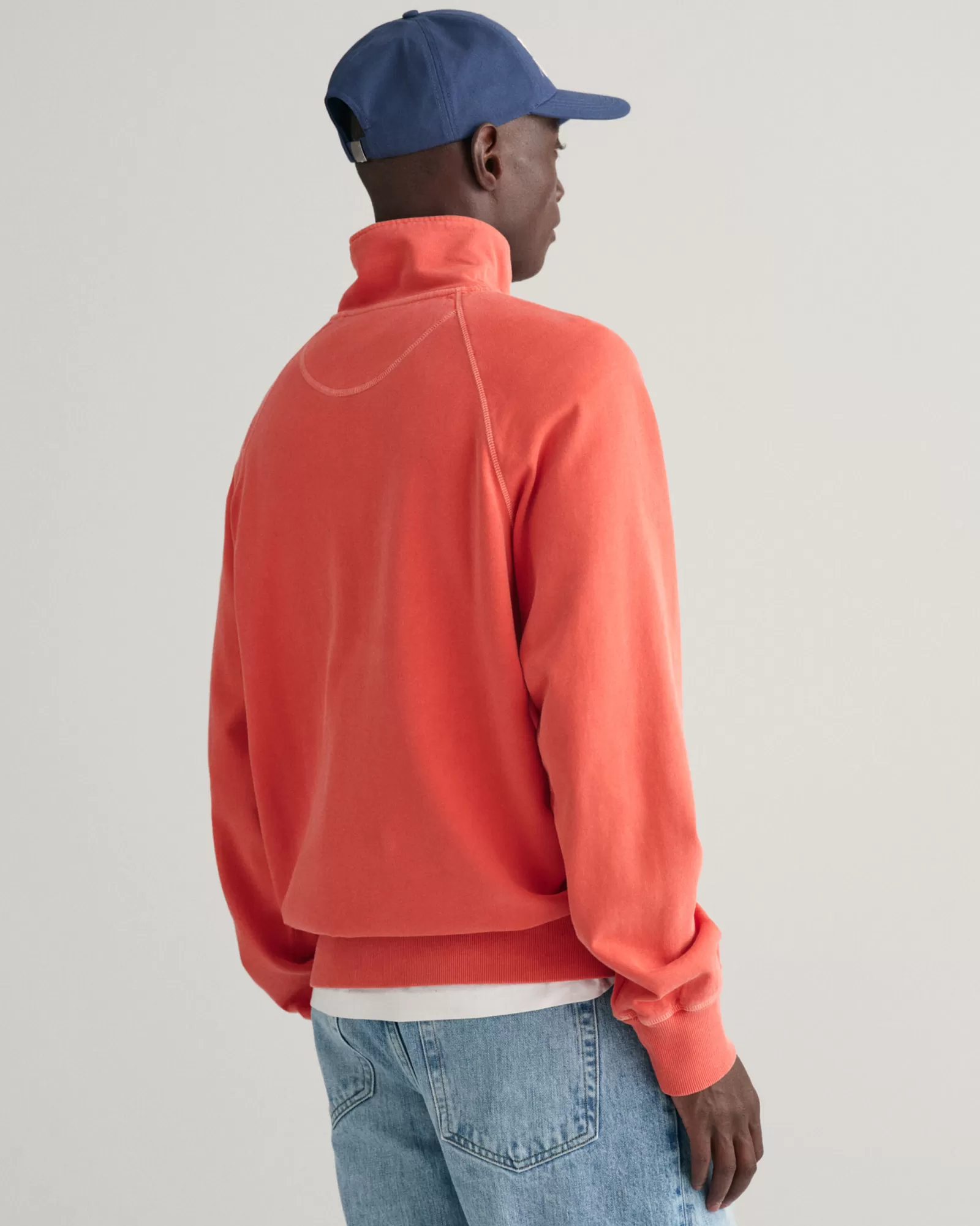 GANT Sunfaded Half-Zip Sweatshirt | Hoodies & Tröjor