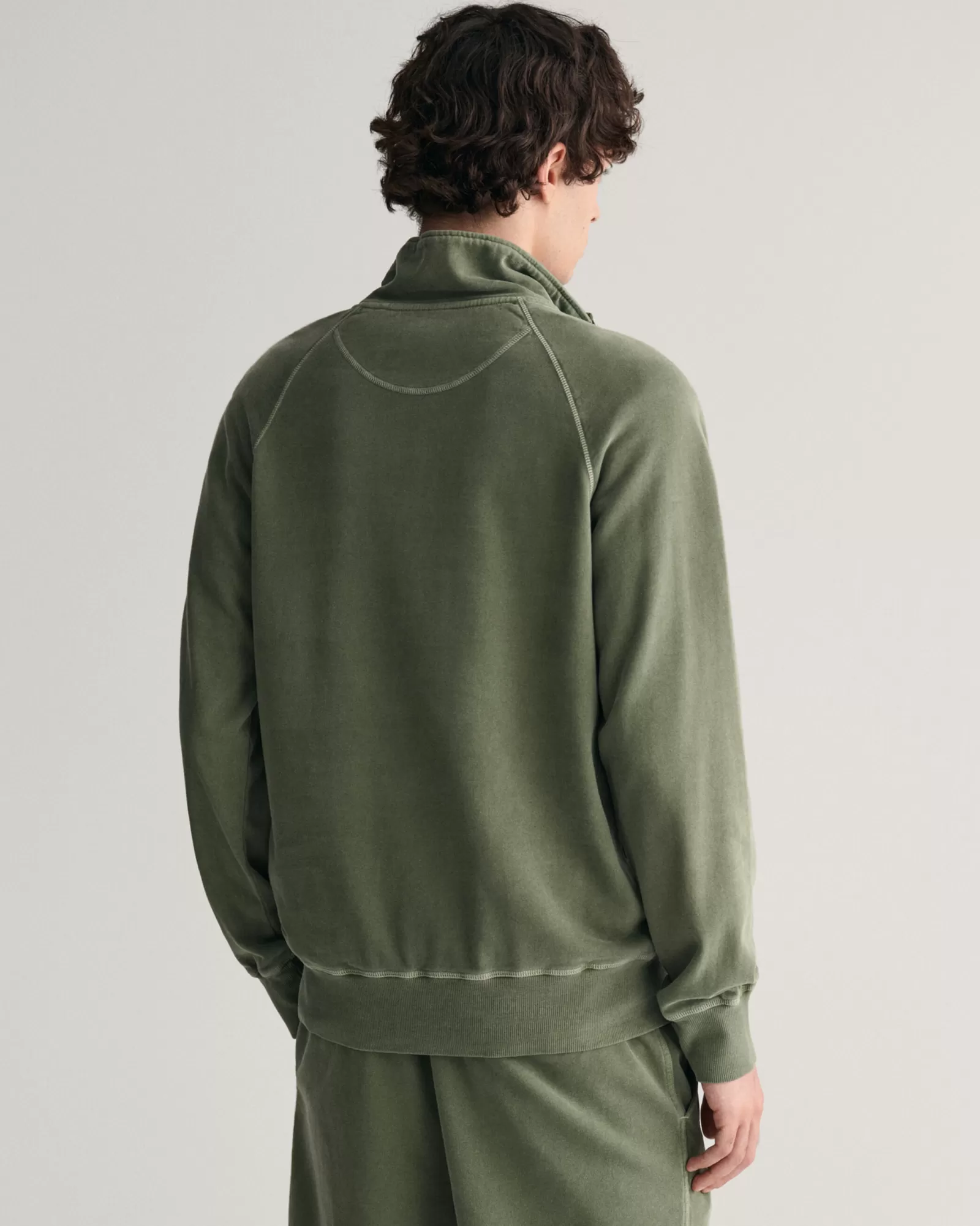 GANT Sunfaded Half-Zip Sweatshirt | Hoodies & Tröjor