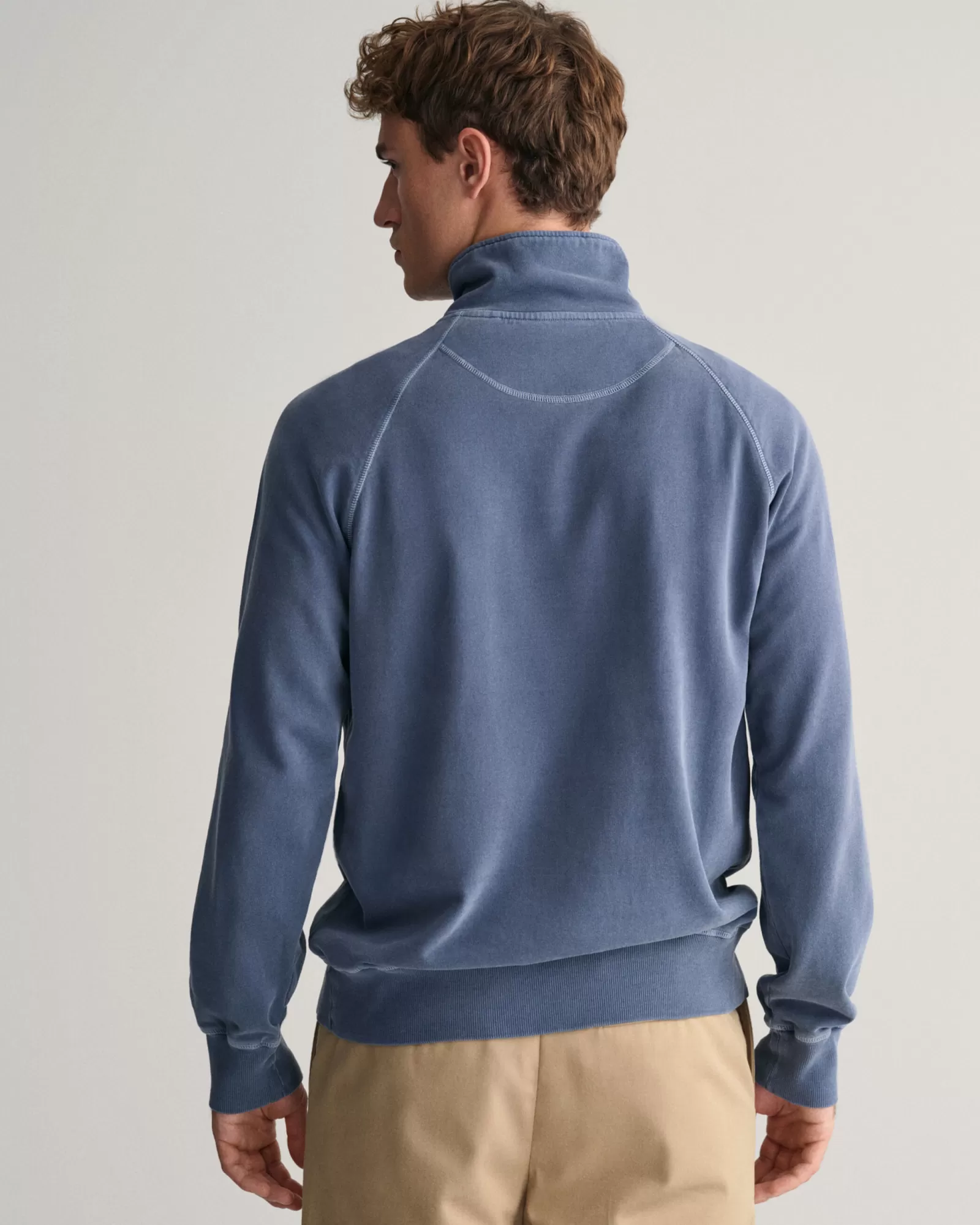 GANT Sunfaded Half-Zip Sweatshirt | Hoodies & Tröjor