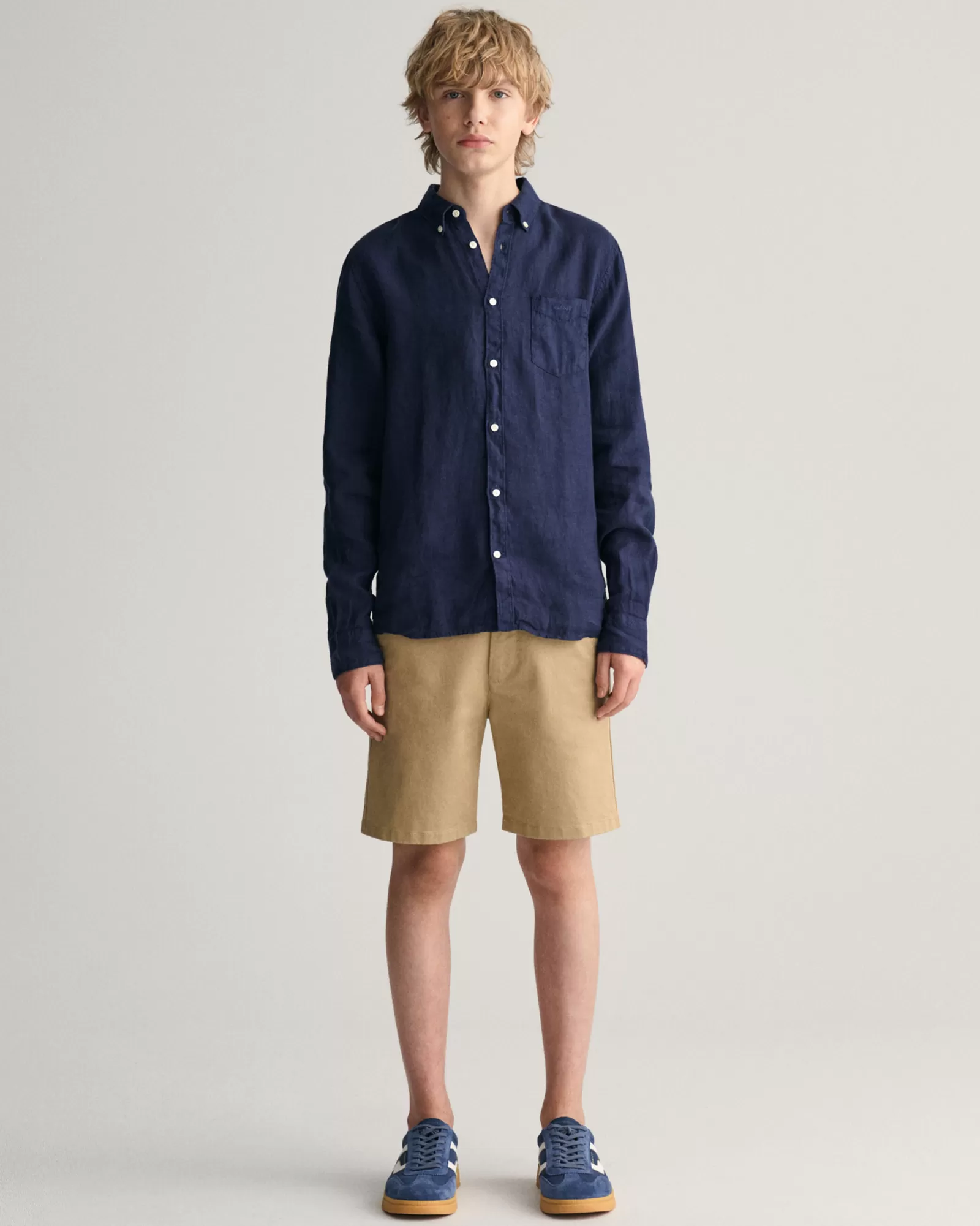 GANT Teen Boys Chino Shorts | Barn Shorts | Byxor