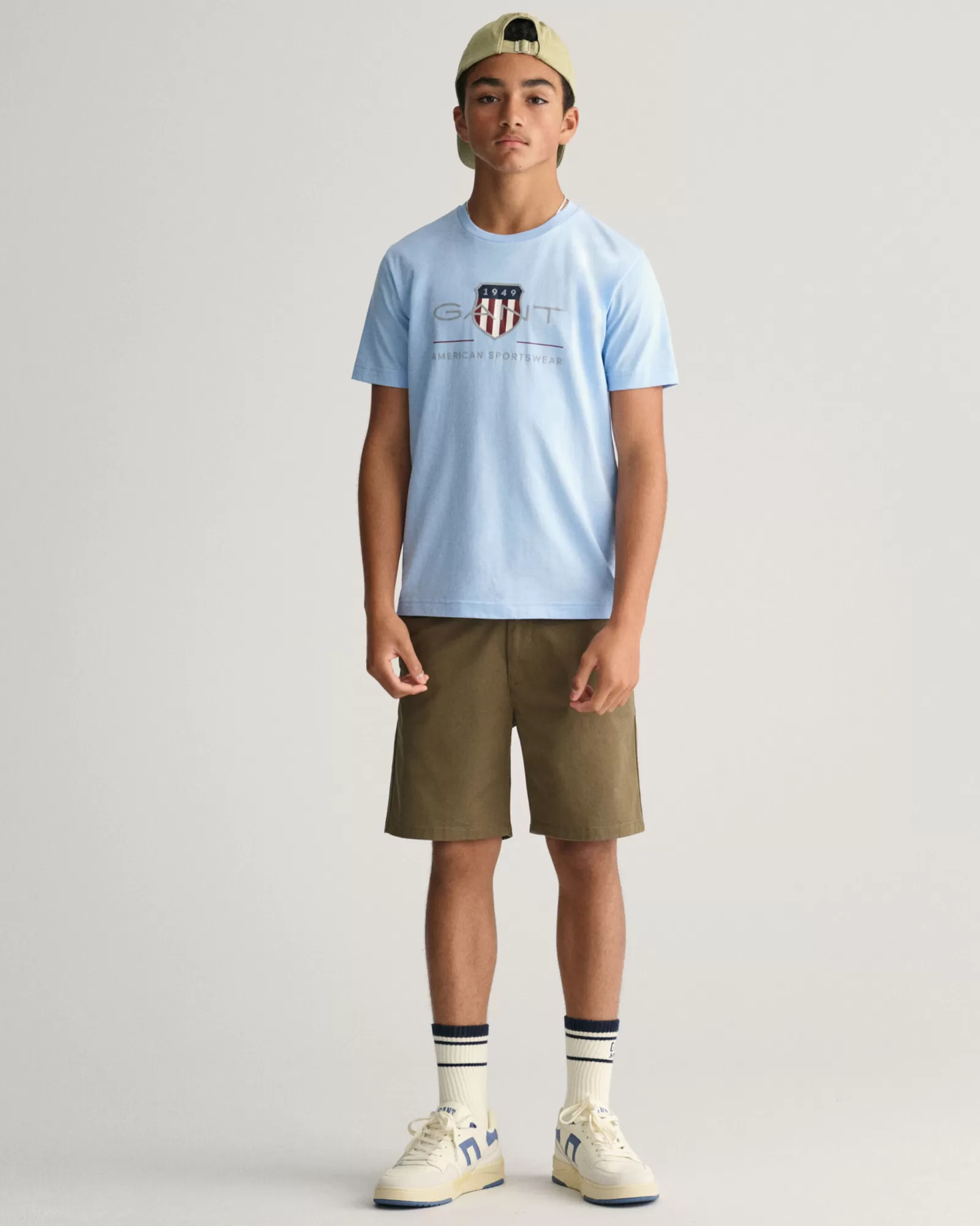 GANT Teen Boys Chino Shorts | Barn Byxor