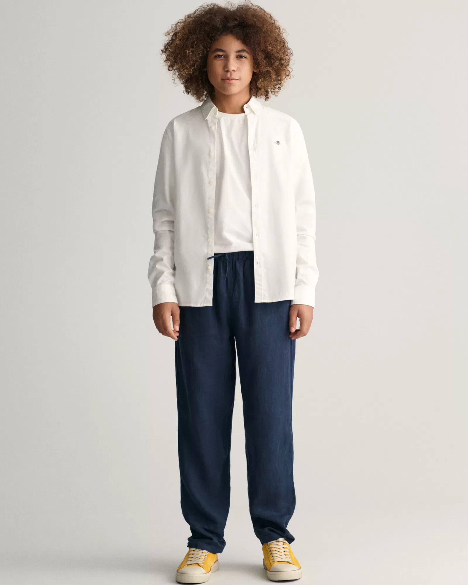 GANT Teen Boys Linen Pants | Barn Byxor | Byxor