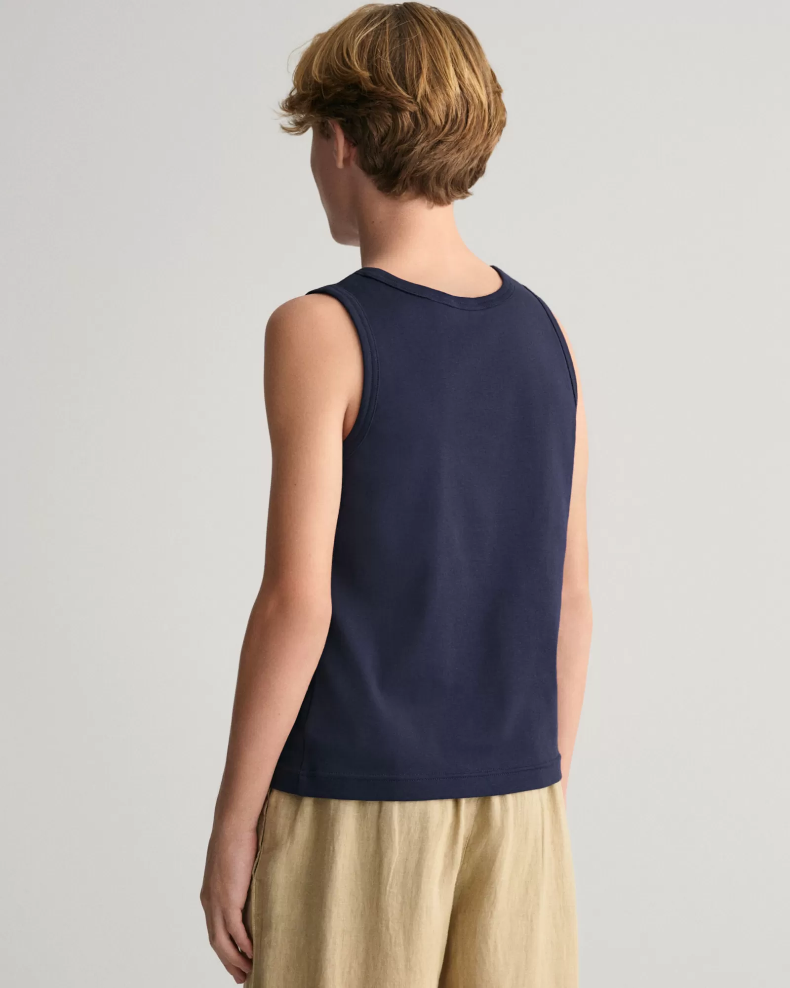 GANT Teen Boys Shield Tank Top | Barn T-Shirts & Pikéer | T-Shirts & Pikéer