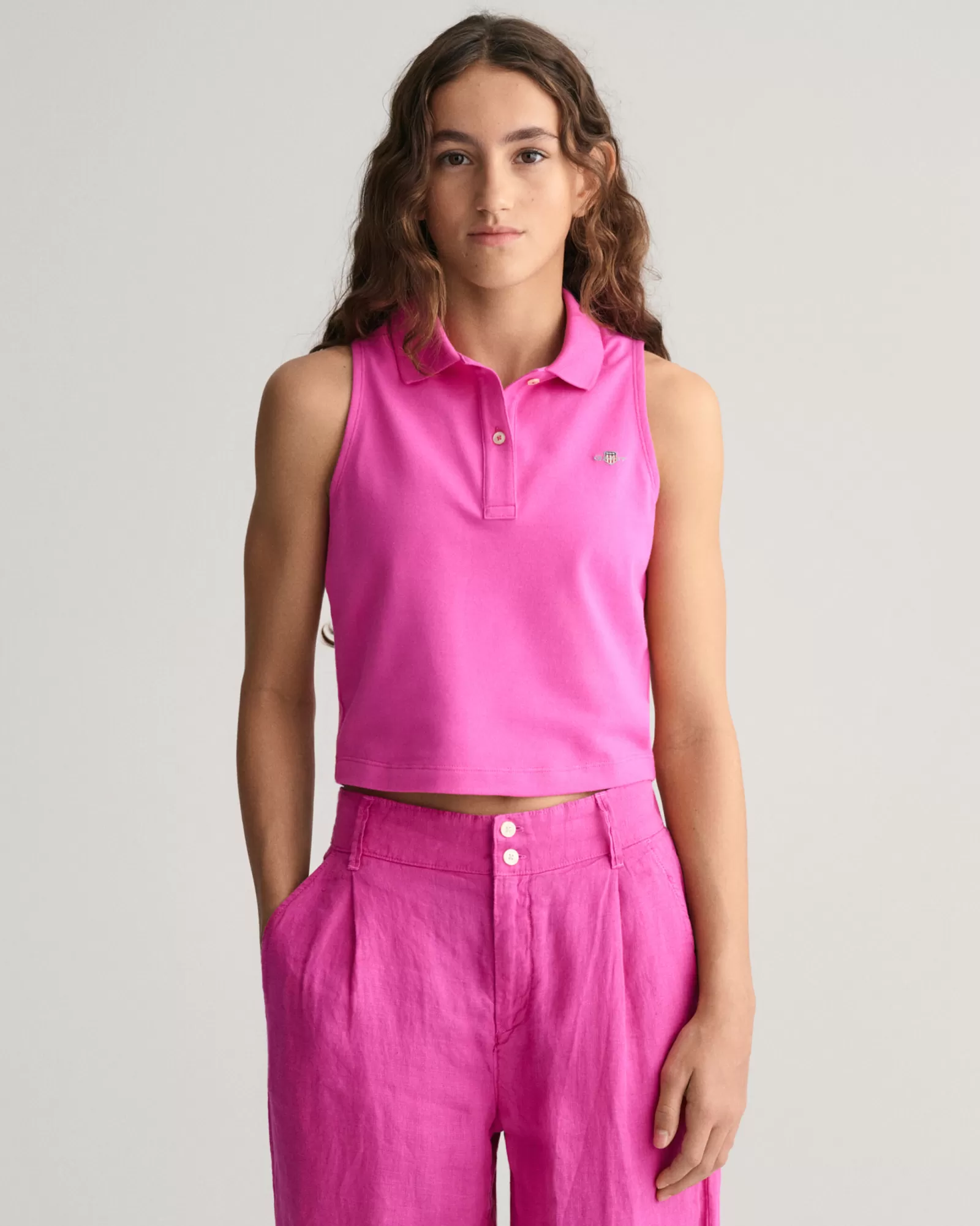 GANT Teen Girls Piqué Tank Top | Barn T-Shirts & Pikéer