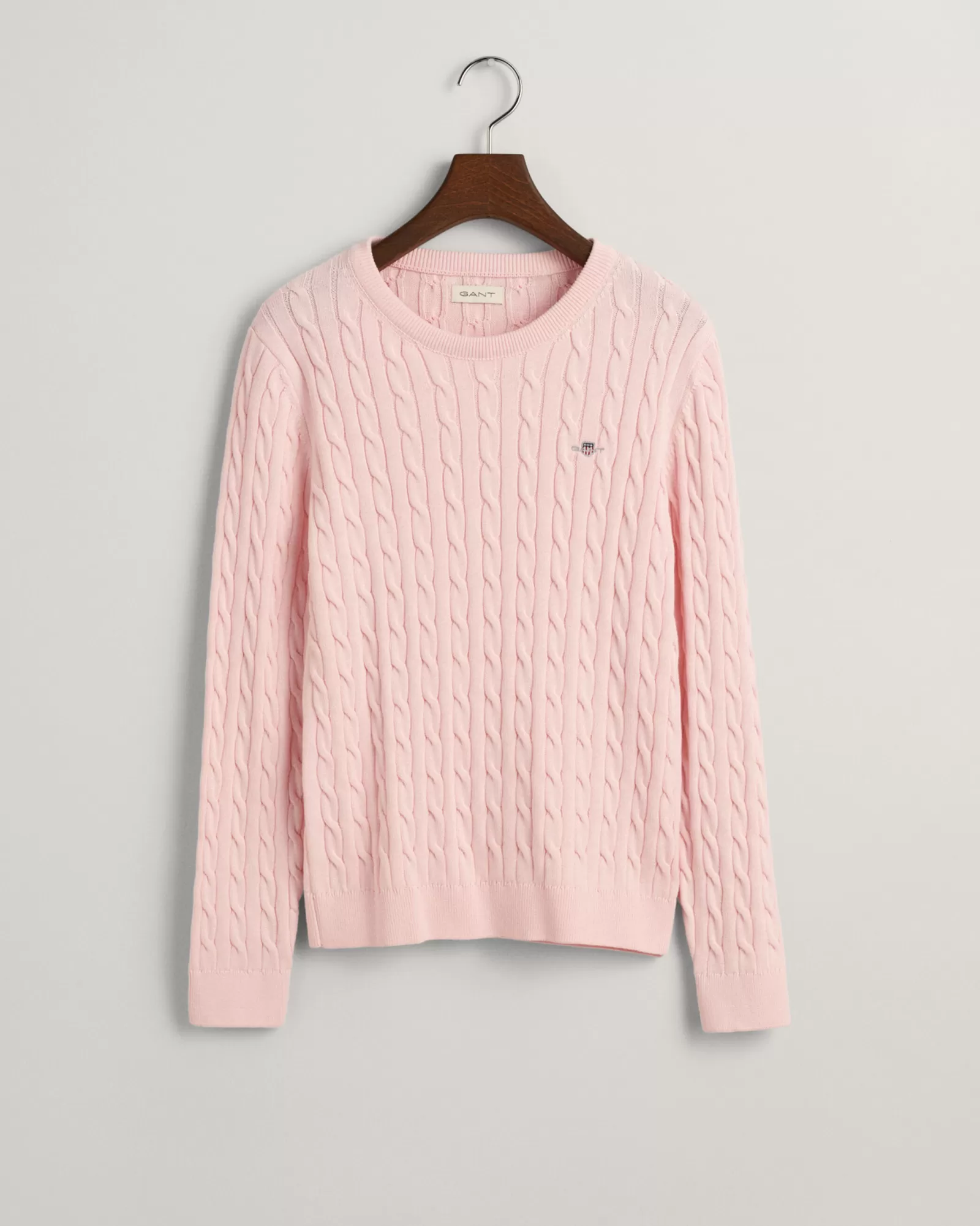 GANT Teen Girls Shield Cotton Cable Knit Sweater | Barn Stickat