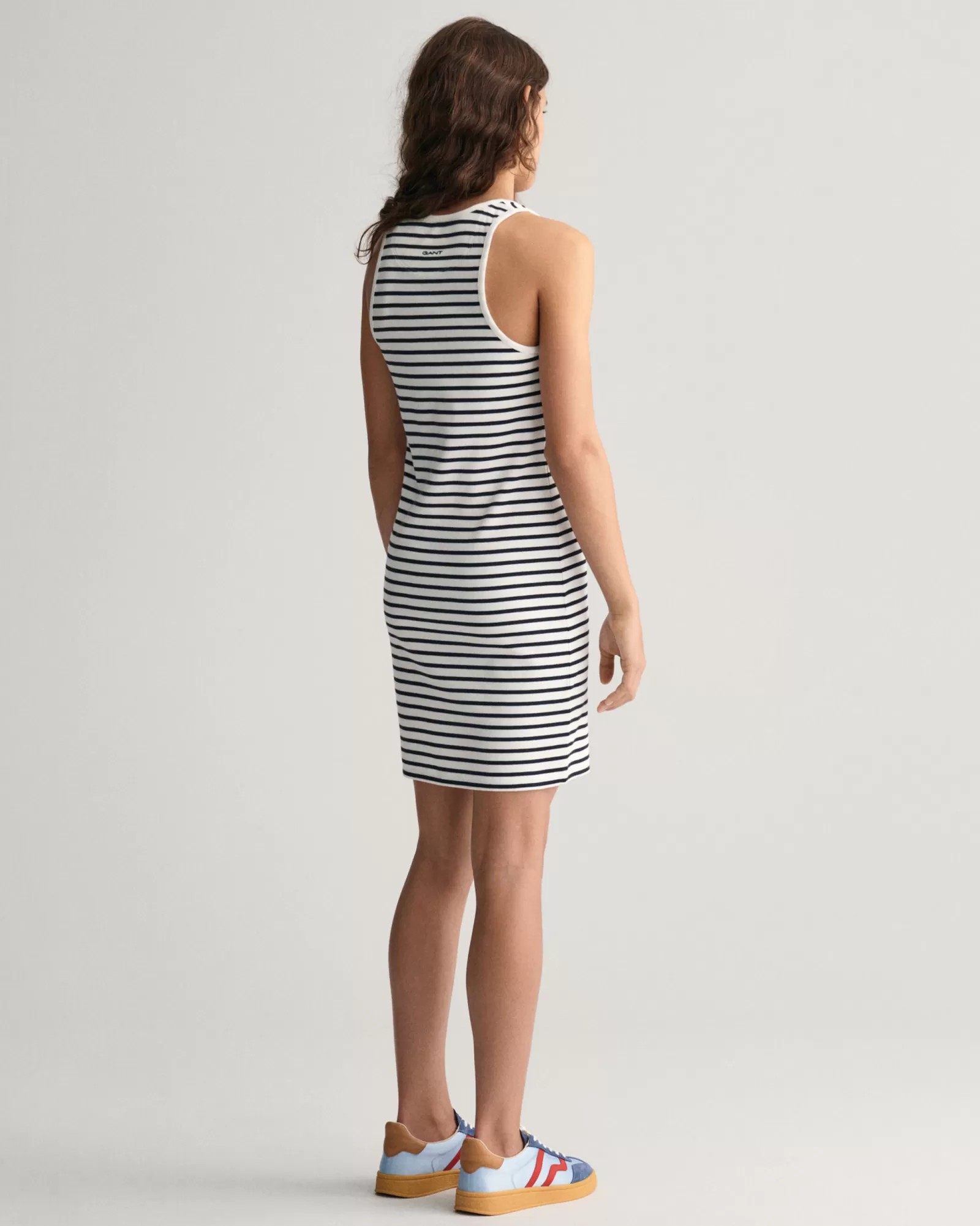 GANT Teen Girls Striped Rib Tank Dress | Barn Klänningar & Kjolar