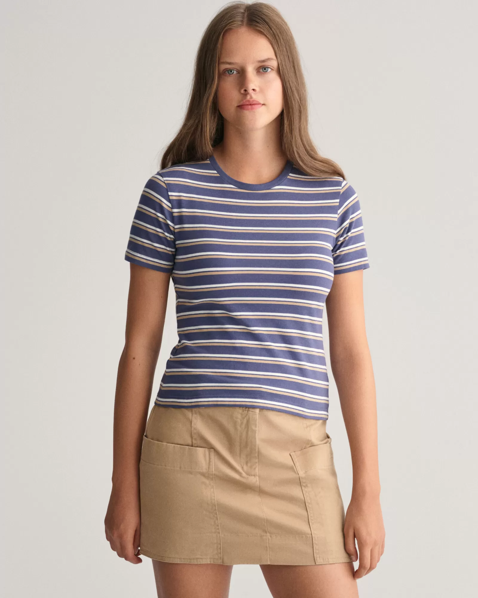 GANT Teen Girls Striped T-Shirt | Barn T-Shirts & Pikéer