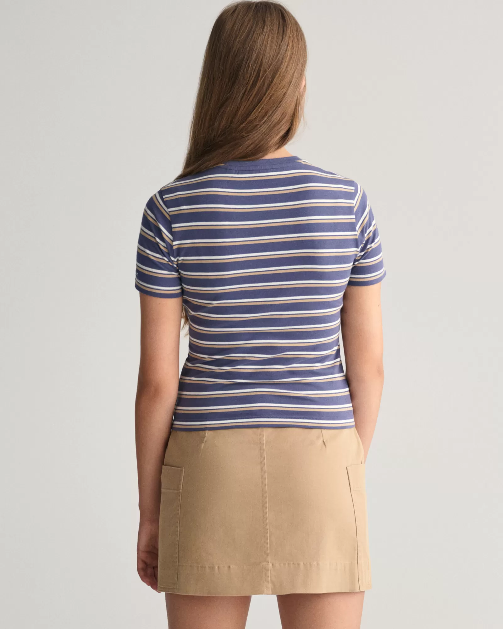 GANT Teen Girls Striped T-Shirt | Barn T-Shirts & Pikéer