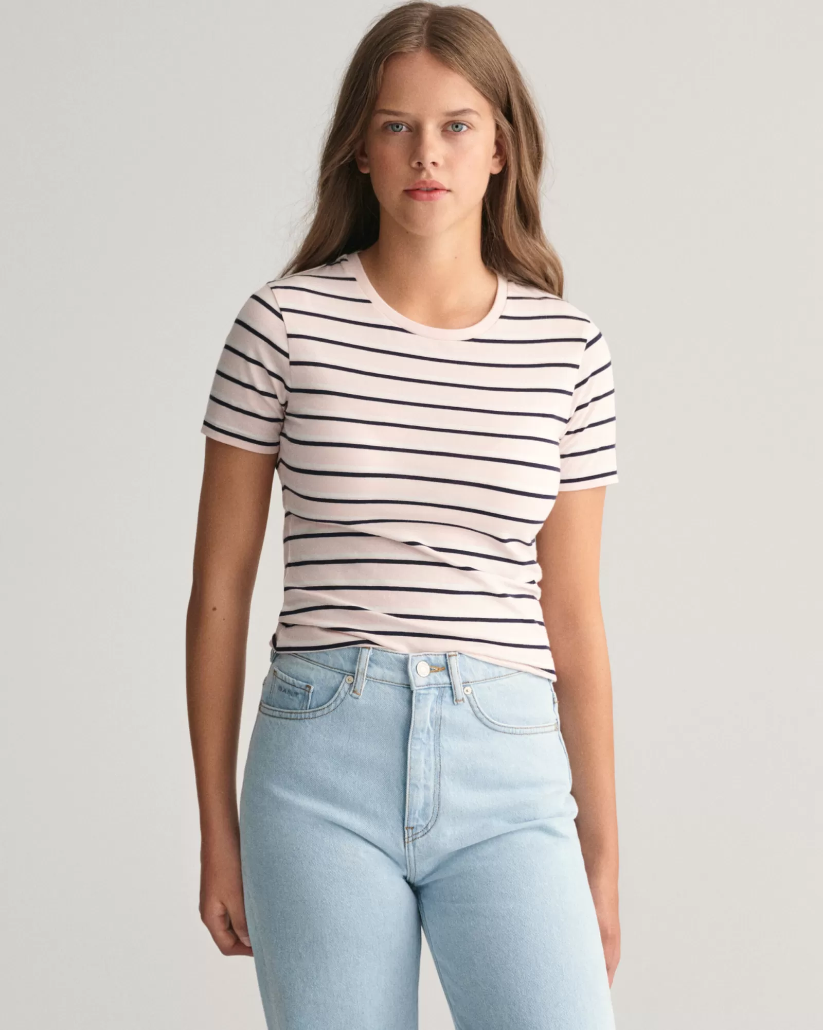 GANT Teen Girls Striped T-Shirt | Barn T-Shirts & Pikéer