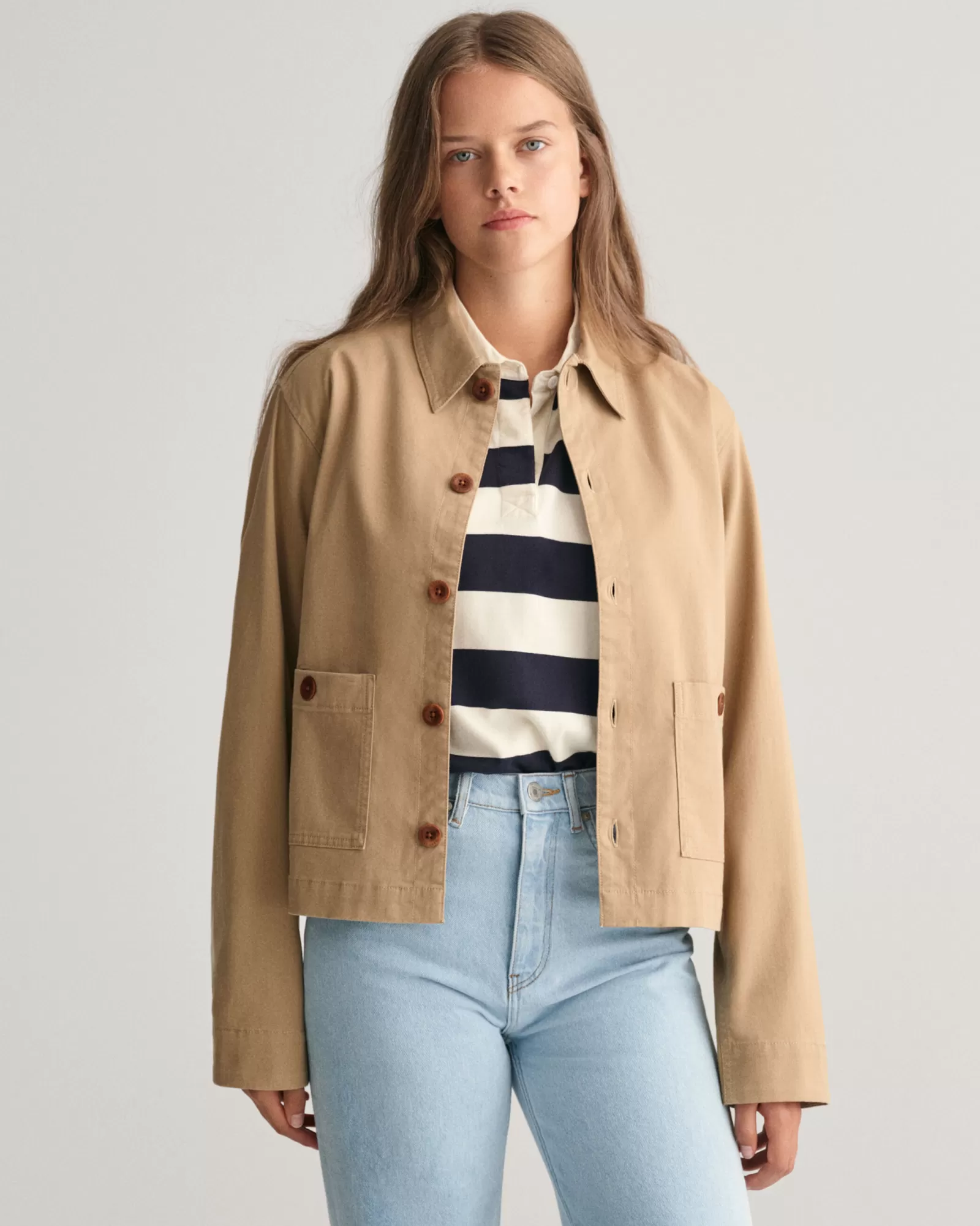 GANT Teen Girls Workwear Jacket | Barn Jackor