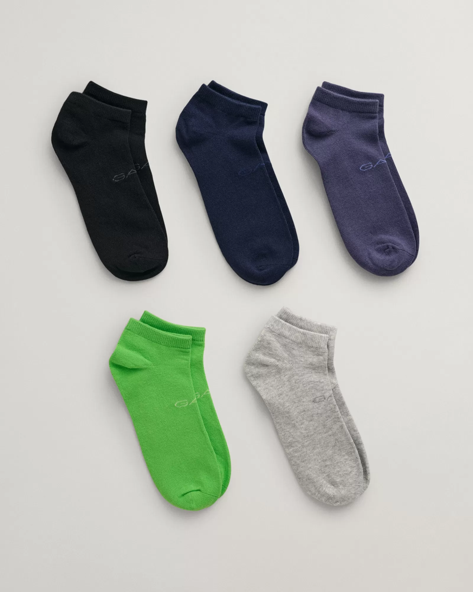 GANT Teens 5-Pack Tonal Logo Sneaker Socks | Barn Accessoarer | Accessoarer