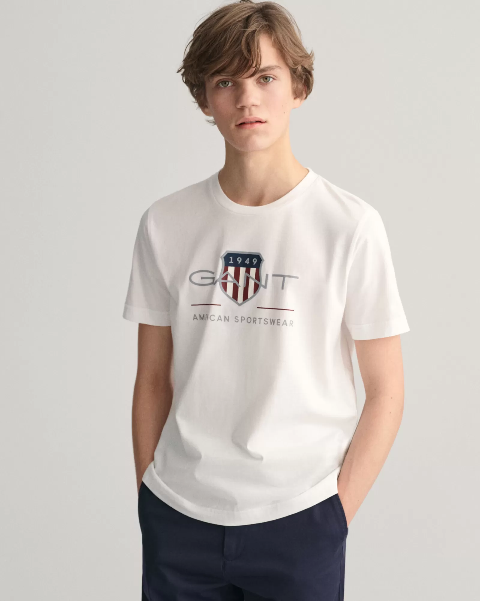 GANT Teens Archive Shield T-Shirt | Barn T-Shirts & Pikéer | T-Shirts & Pikéer