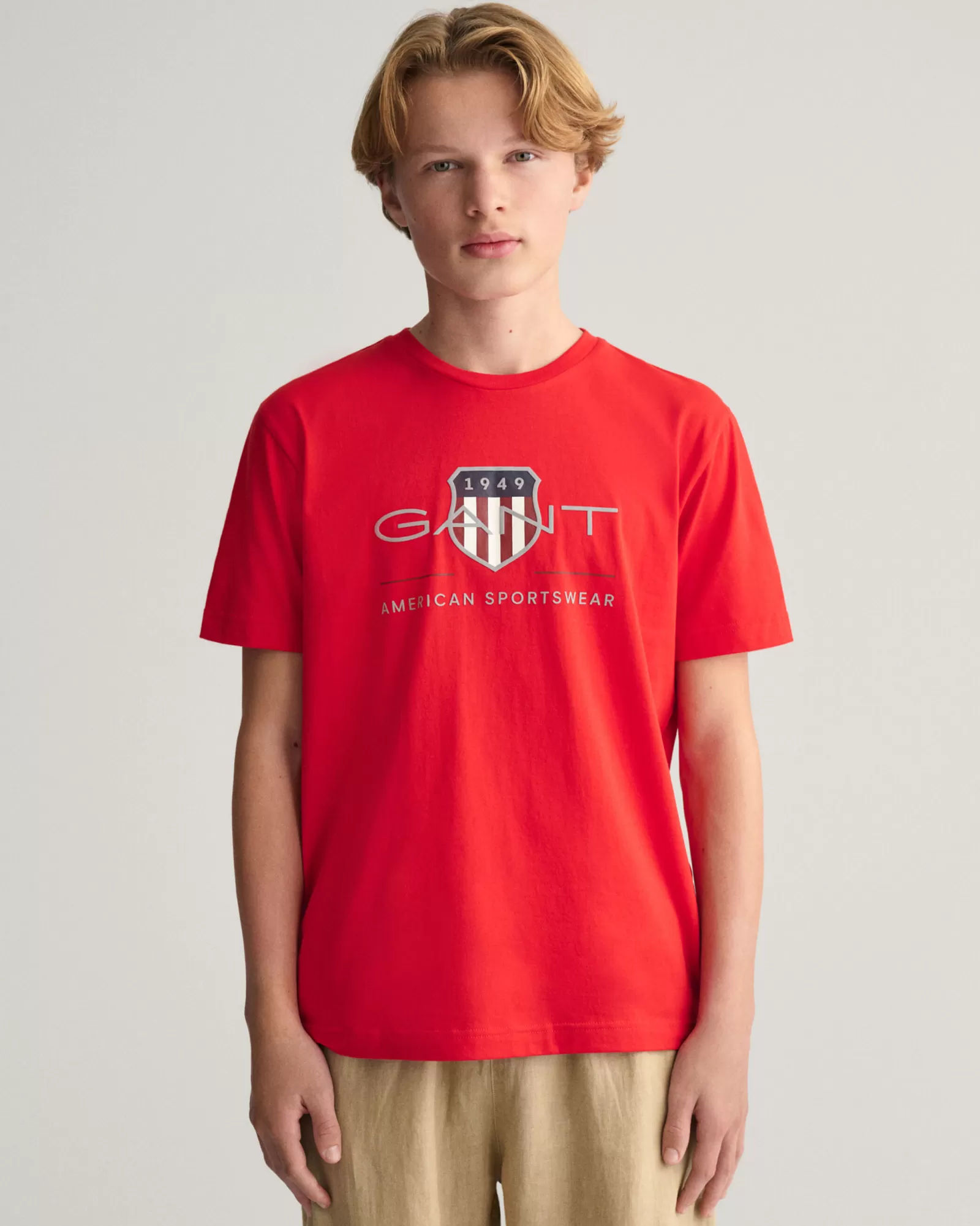 GANT Teens Archive Shield T-Shirt | Barn T-Shirts & Pikéer | T-Shirts & Pikéer