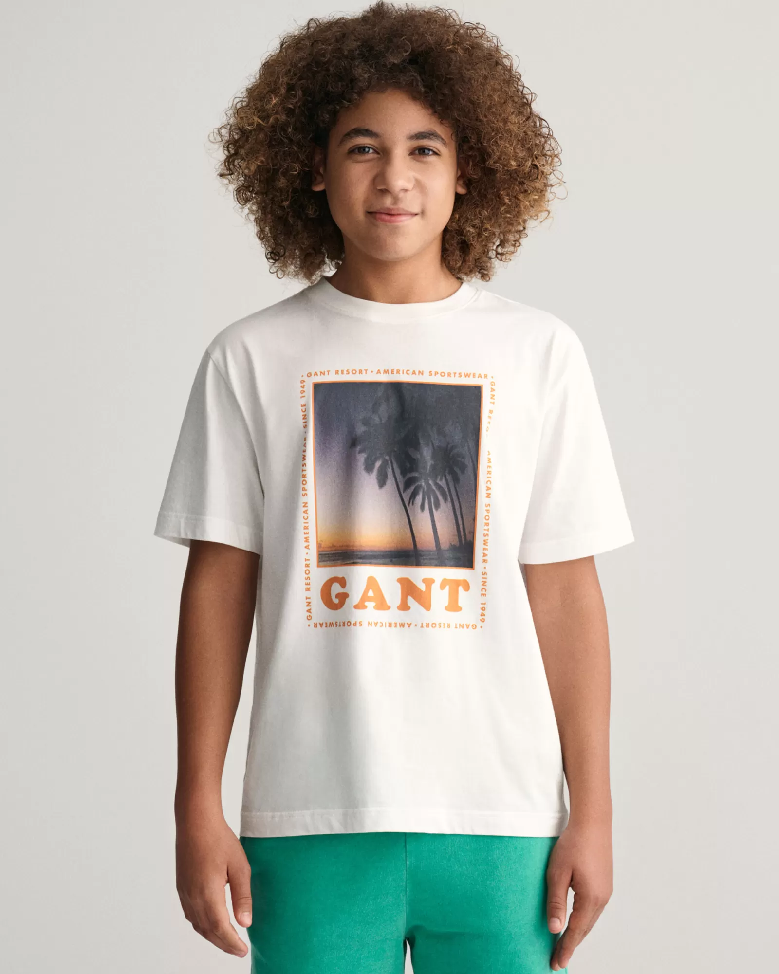 GANT Teens Resort T-Shirt | Barn T-Shirts & Pikéer | T-Shirts & Pikéer