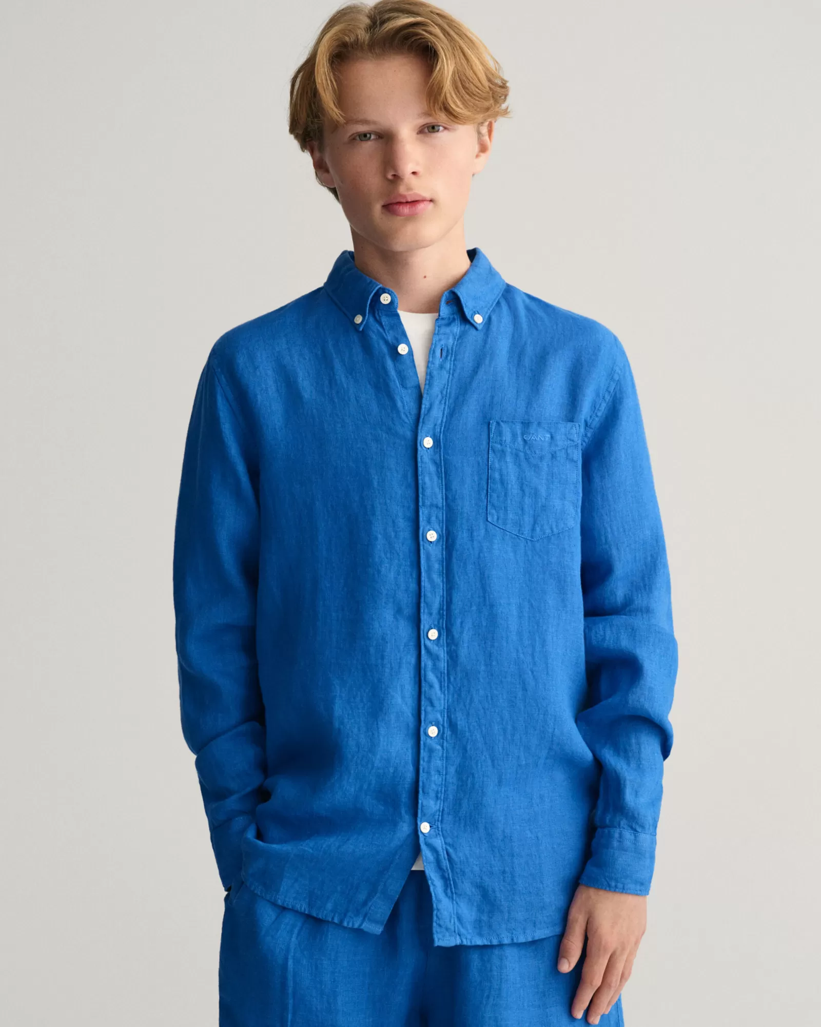 GANT Teens Linen Shirt | Barn Skjortor | Skjortor