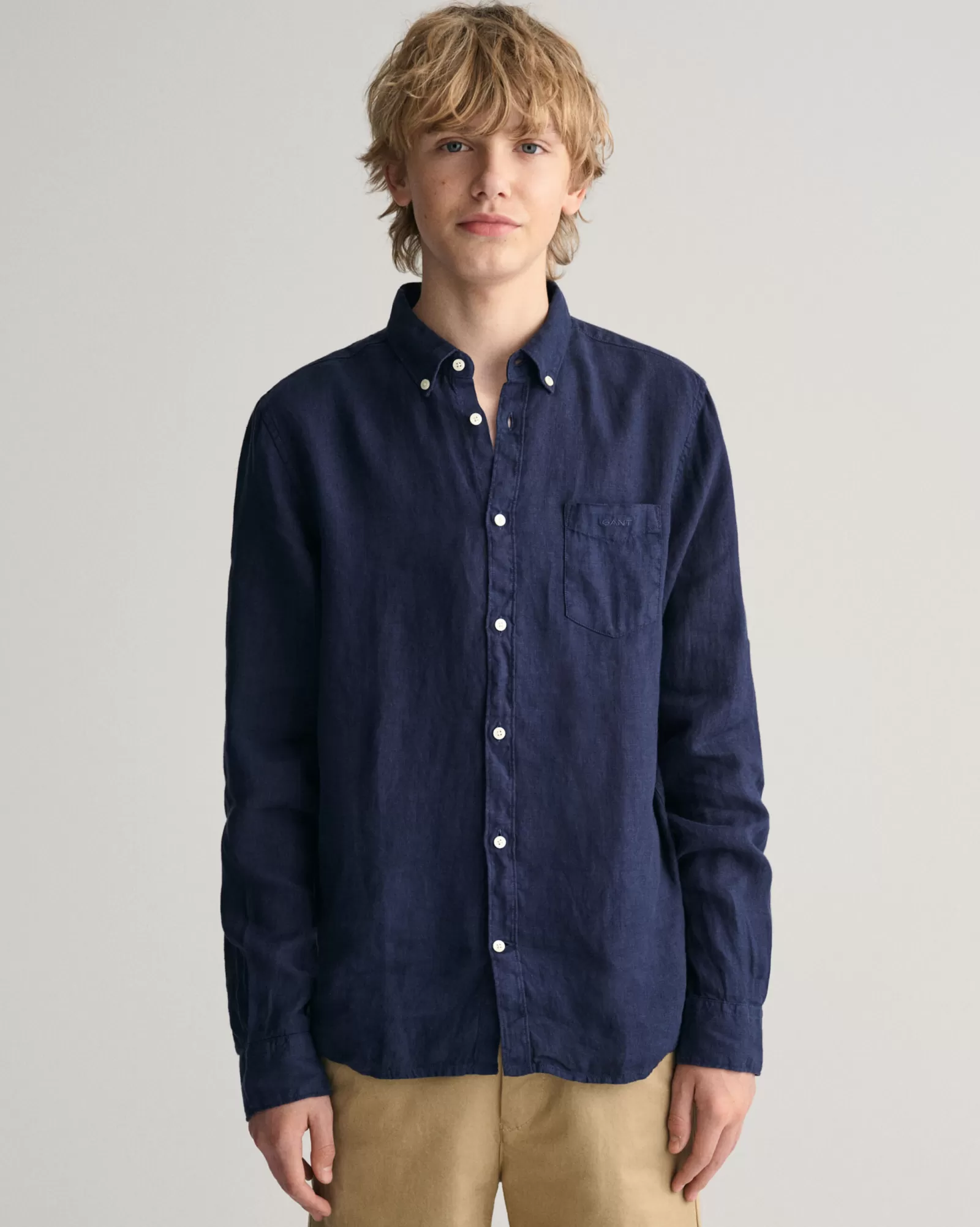 GANT Teens Linen Shirt | Barn Skjortor | Skjortor