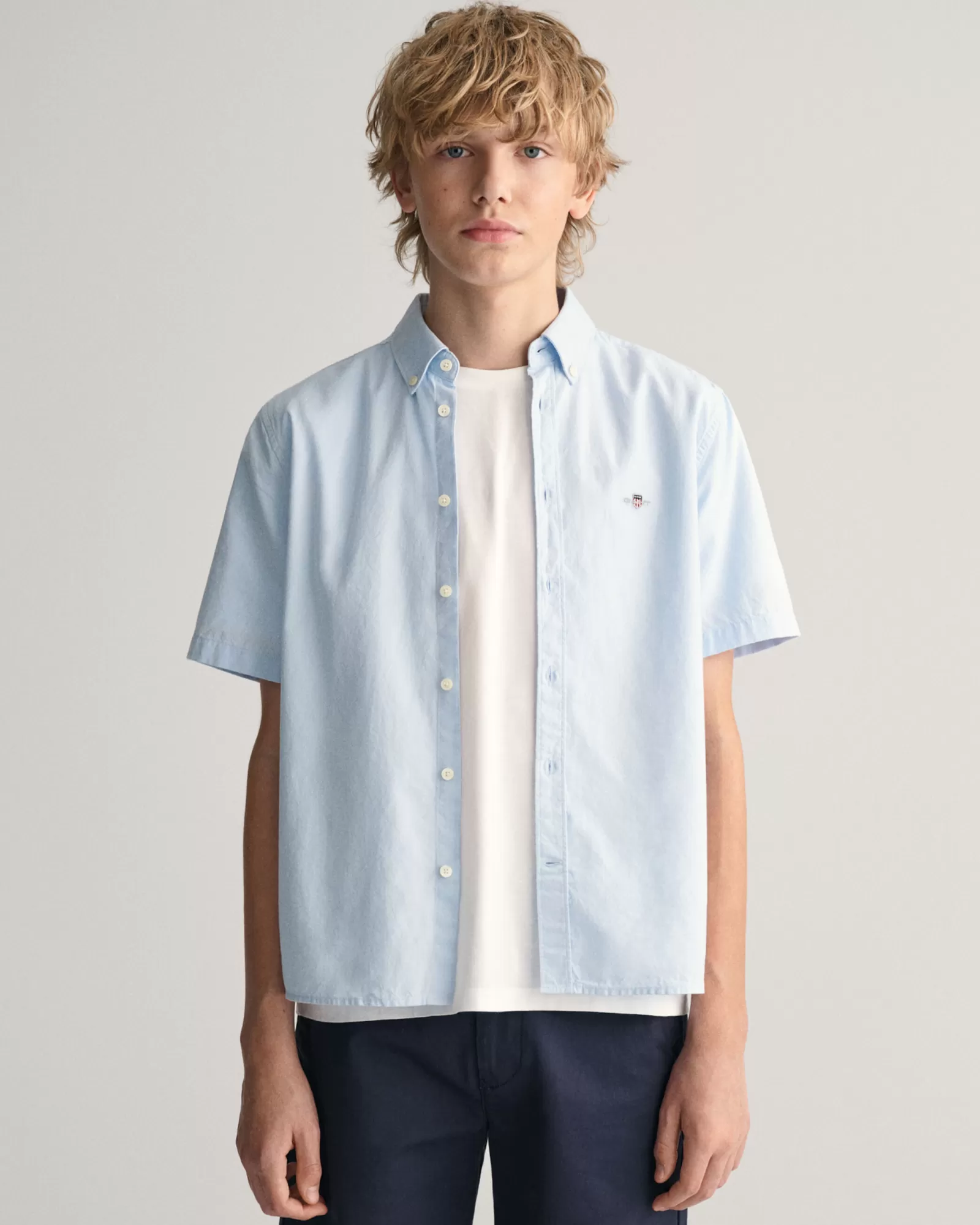 GANT Teens Oxford Short Sleeve Shirt | Barn Skjortor | Skjortor