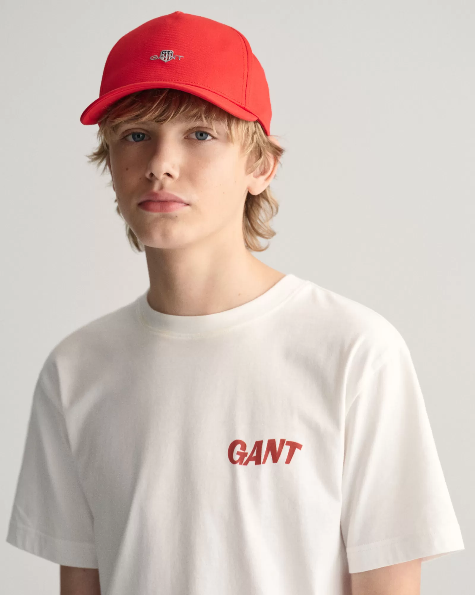 GANT Teens Shield Cotton Twill Cap | Barn Accessoarer | Accessoarer