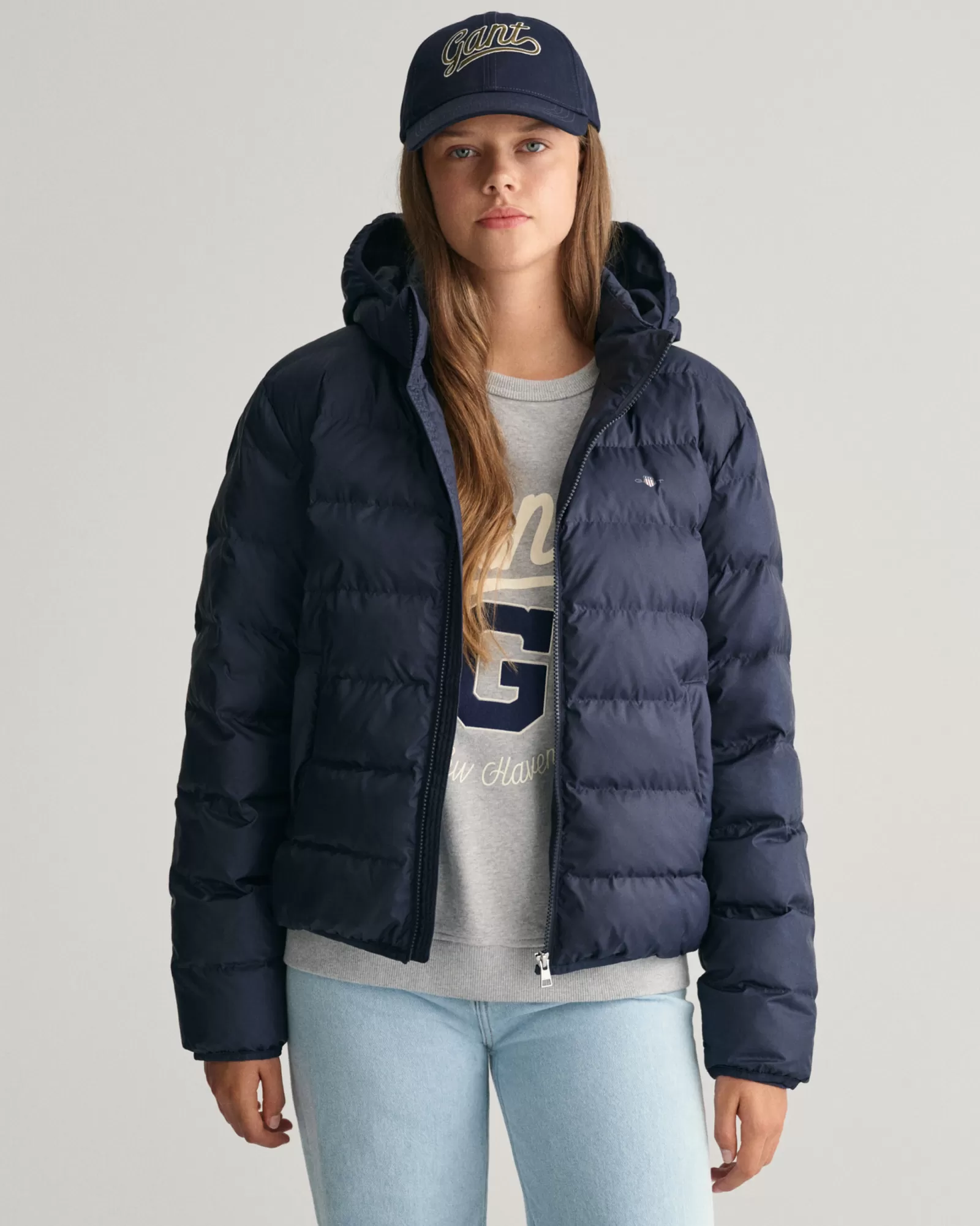 GANT Teens Shield Light Padded Jacket | Barn Jackor