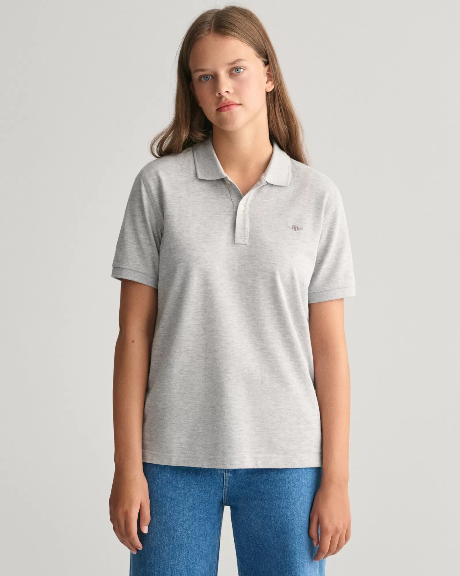 GANT Teens Shield Piqué Polo Shirt | Barn T-Shirts & Pikéer | T-Shirts & Pikéer