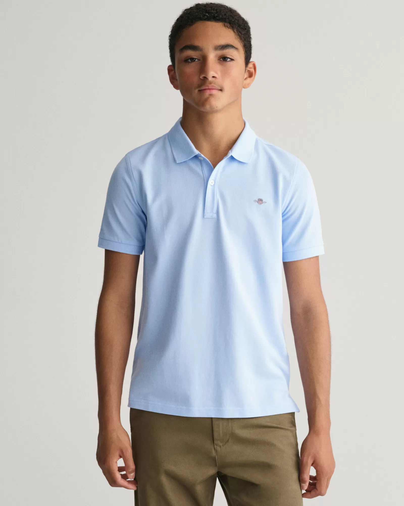 GANT Teens Shield Piqué Polo Shirt | Barn T-Shirts & Pikéer | T-Shirts & Pikéer