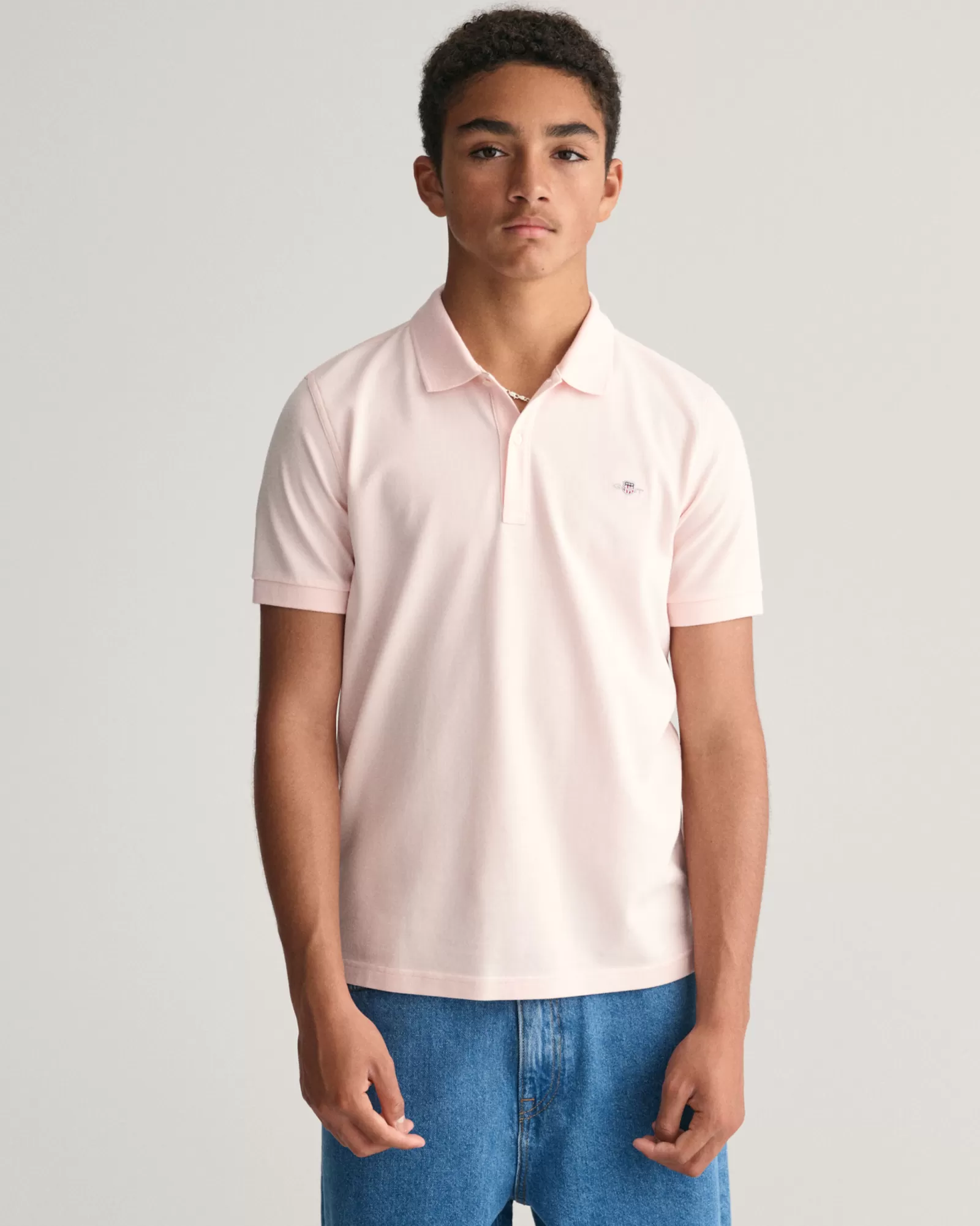 GANT Teens Shield Piqué Polo Shirt | Barn T-Shirts & Pikéer | T-Shirts & Pikéer