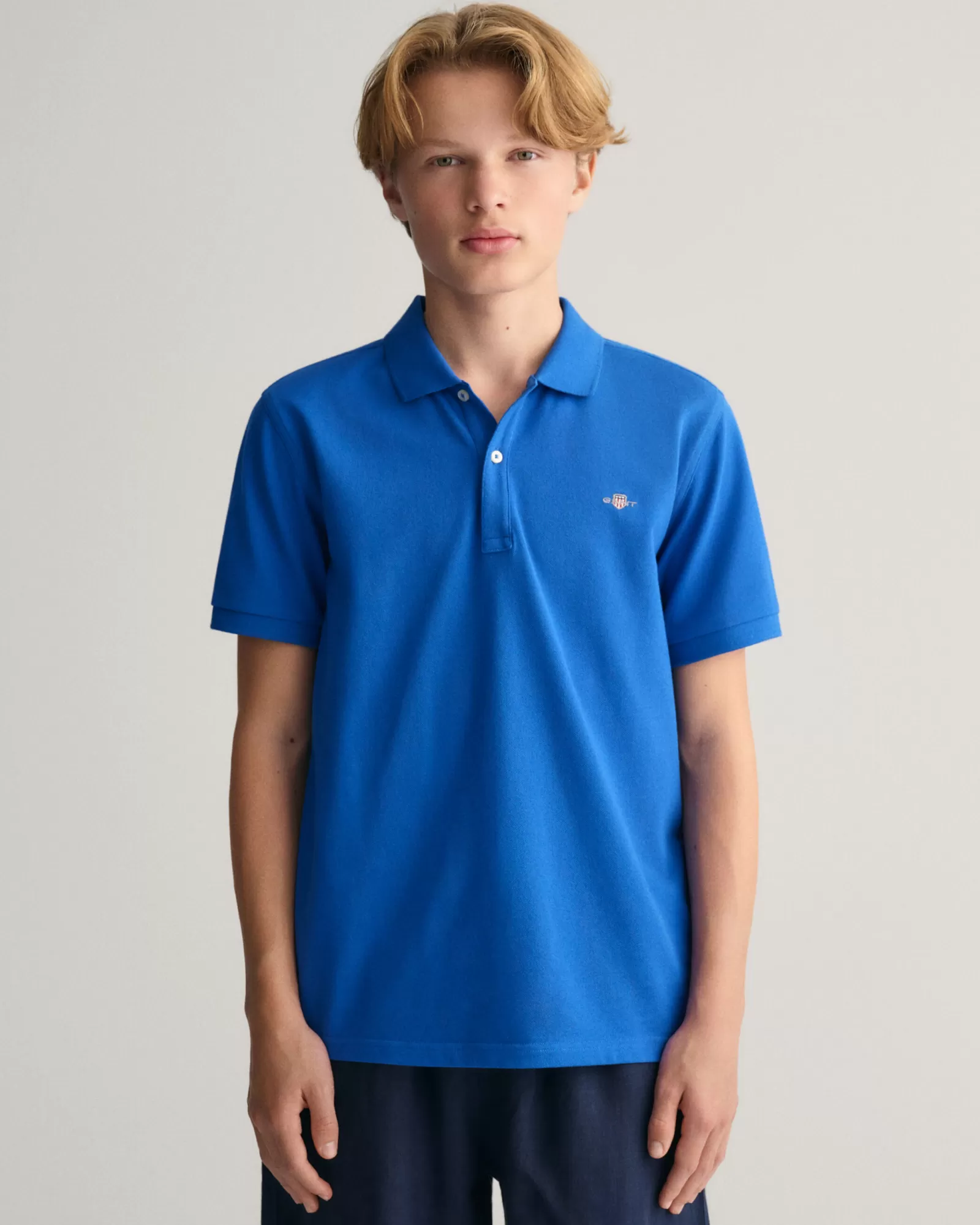 GANT Teens Shield Piqué Polo Shirt | Barn T-Shirts & Pikéer | T-Shirts & Pikéer