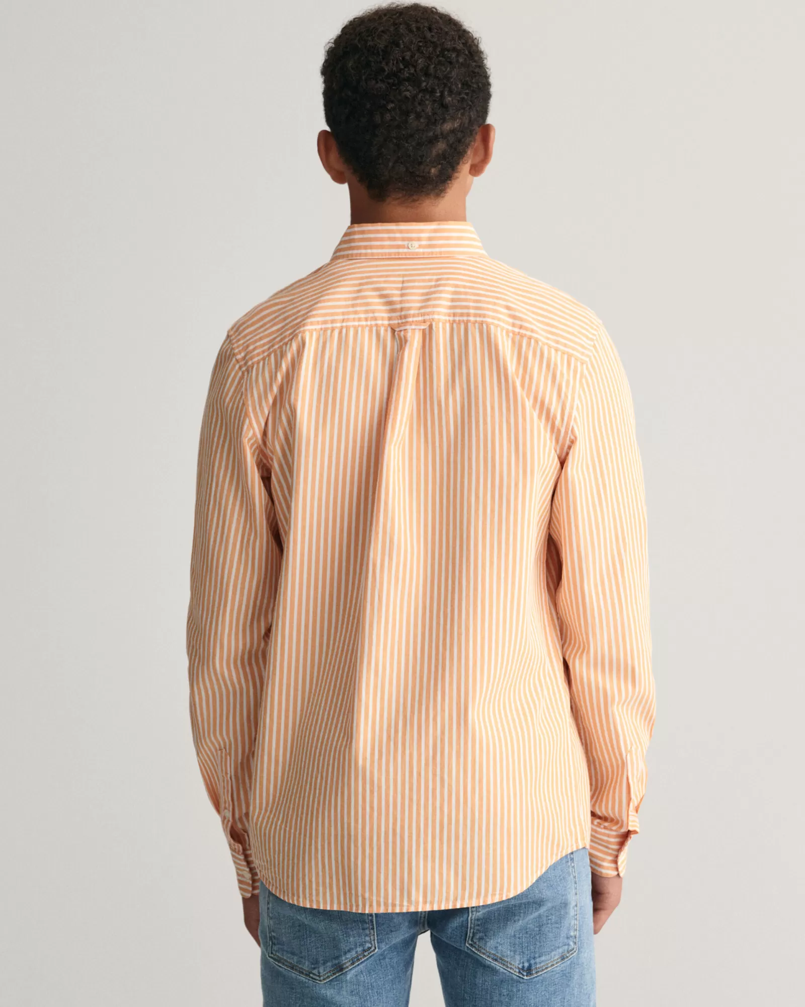 GANT Teens Shield Striped Poplin Shirt | Barn Skjortor | Skjortor