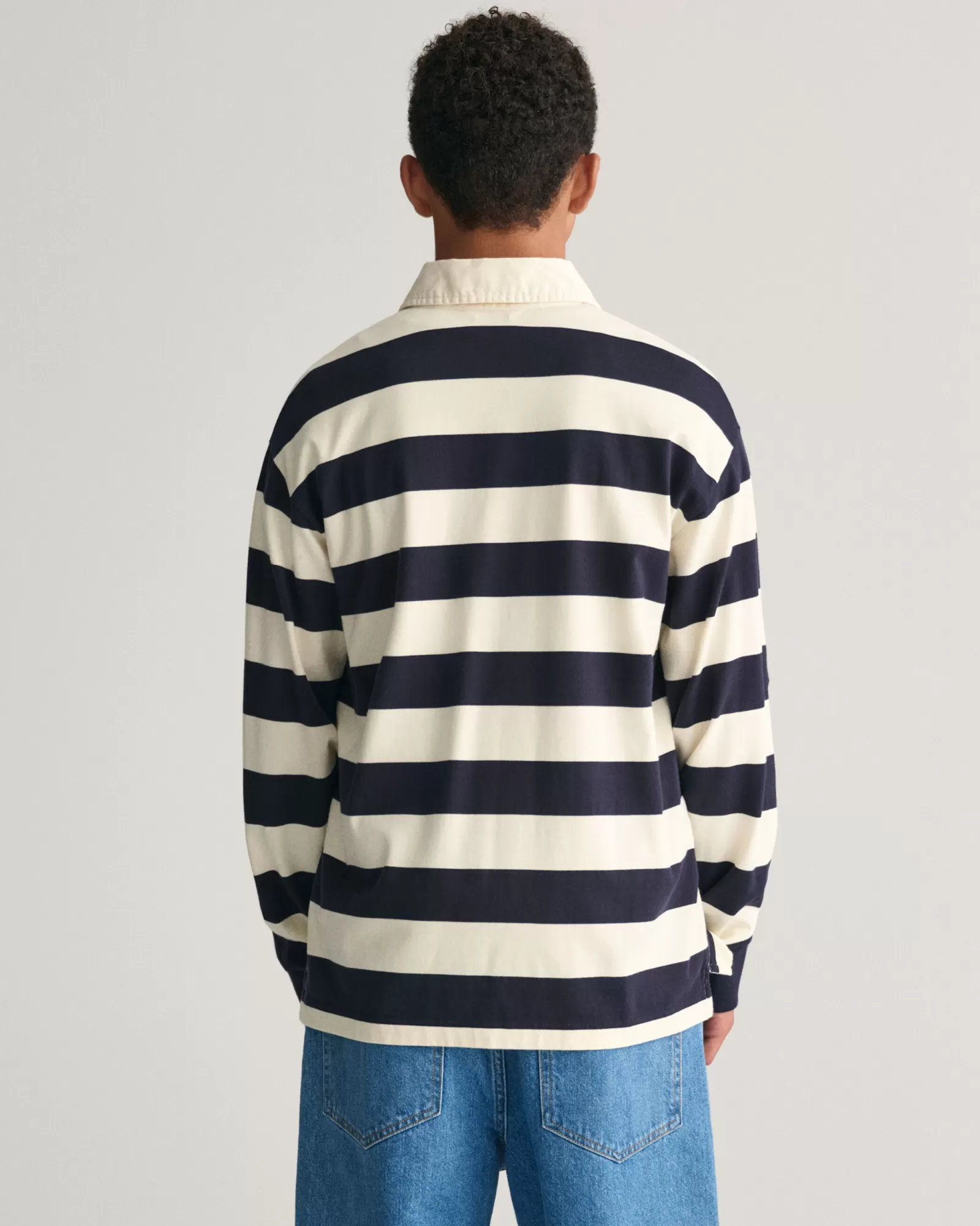 GANT Teens Shield Striped Rugger | Barn T-Shirts & Pikéer | T-Shirts & Pikéer