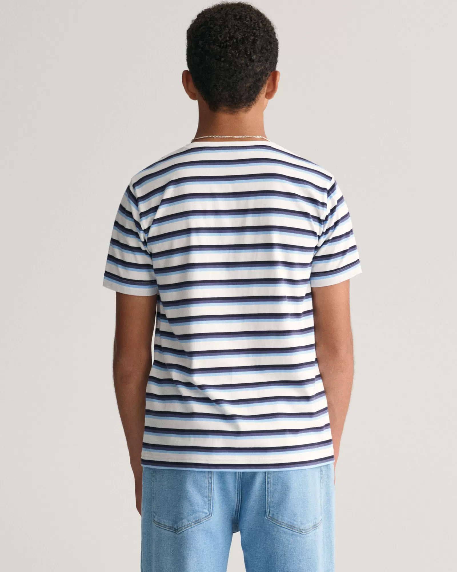 GANT Teens Shield Striped T-Shirt | Barn T-Shirts & Pikéer | T-Shirts & Pikéer