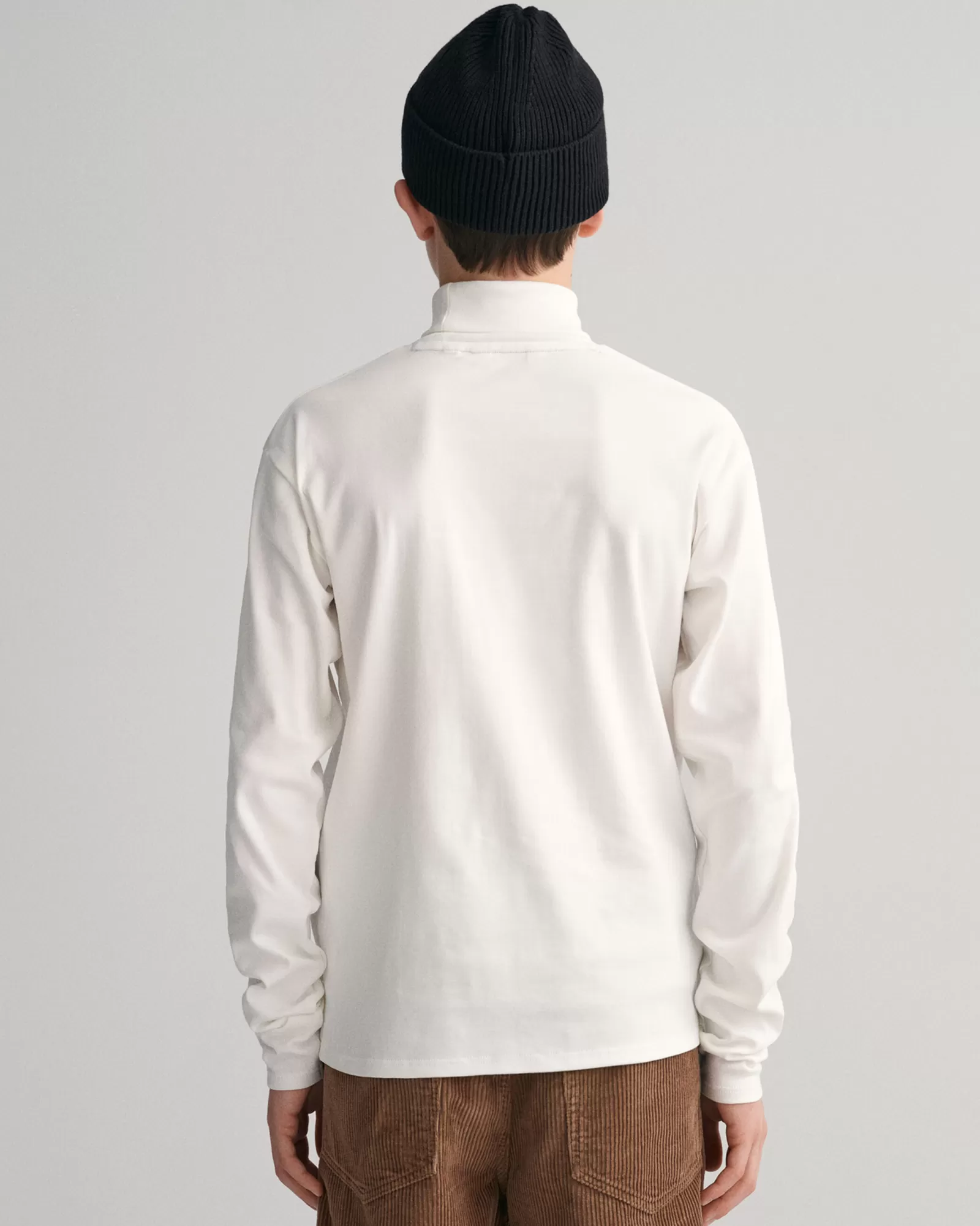 GANT Teens Shield Turtleneck Long Sleeve Top | Barn Hoodies & Tröjor | Hoodies & Tröjor