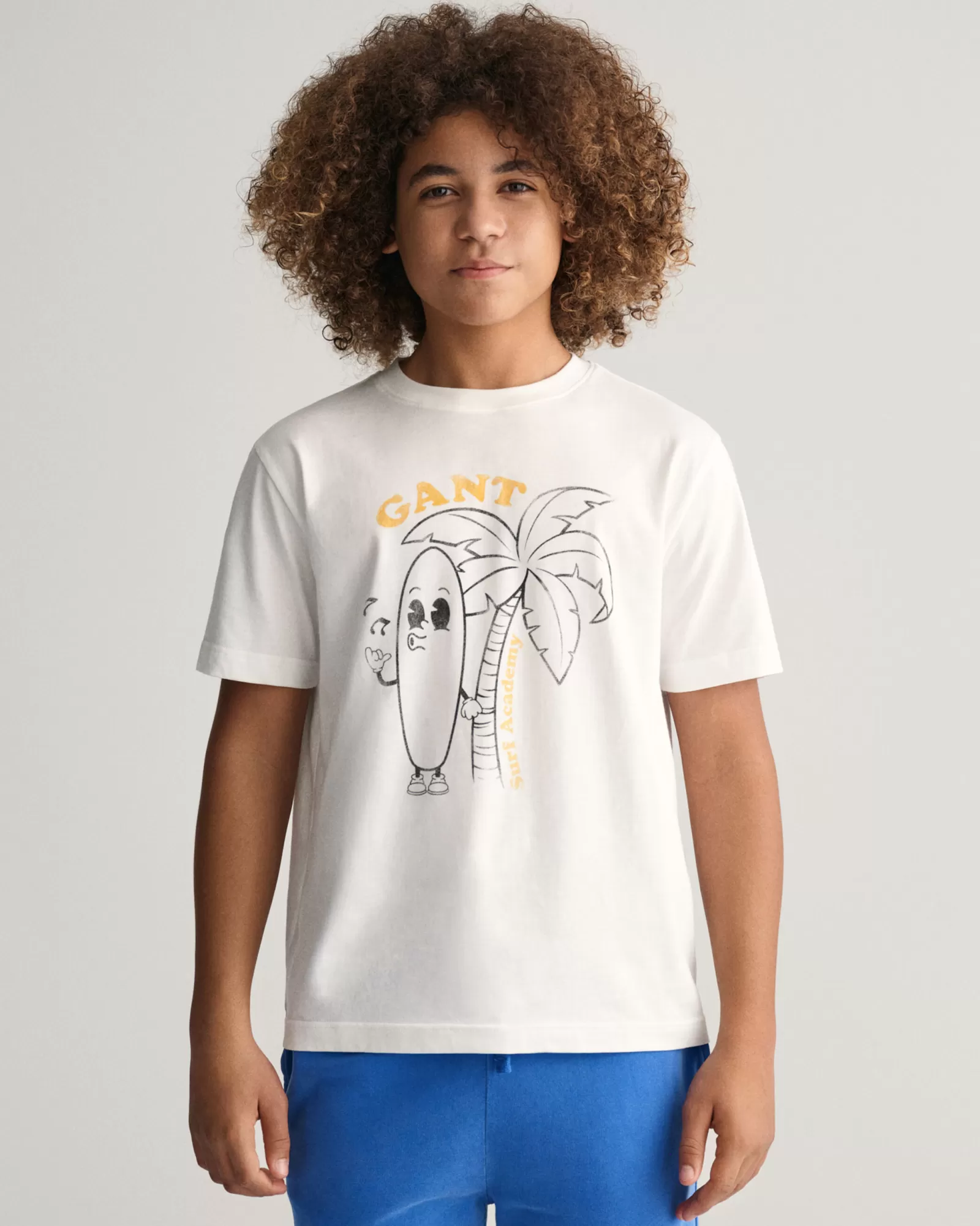 GANT Teens Surf Academy T-Shirt | Barn T-Shirts & Pikéer | T-Shirts & Pikéer