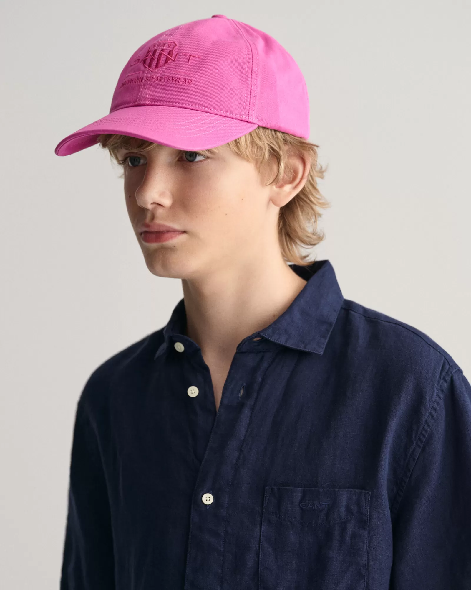 GANT Teens Tonal Shield Cap | Barn Accessoarer | Accessoarer