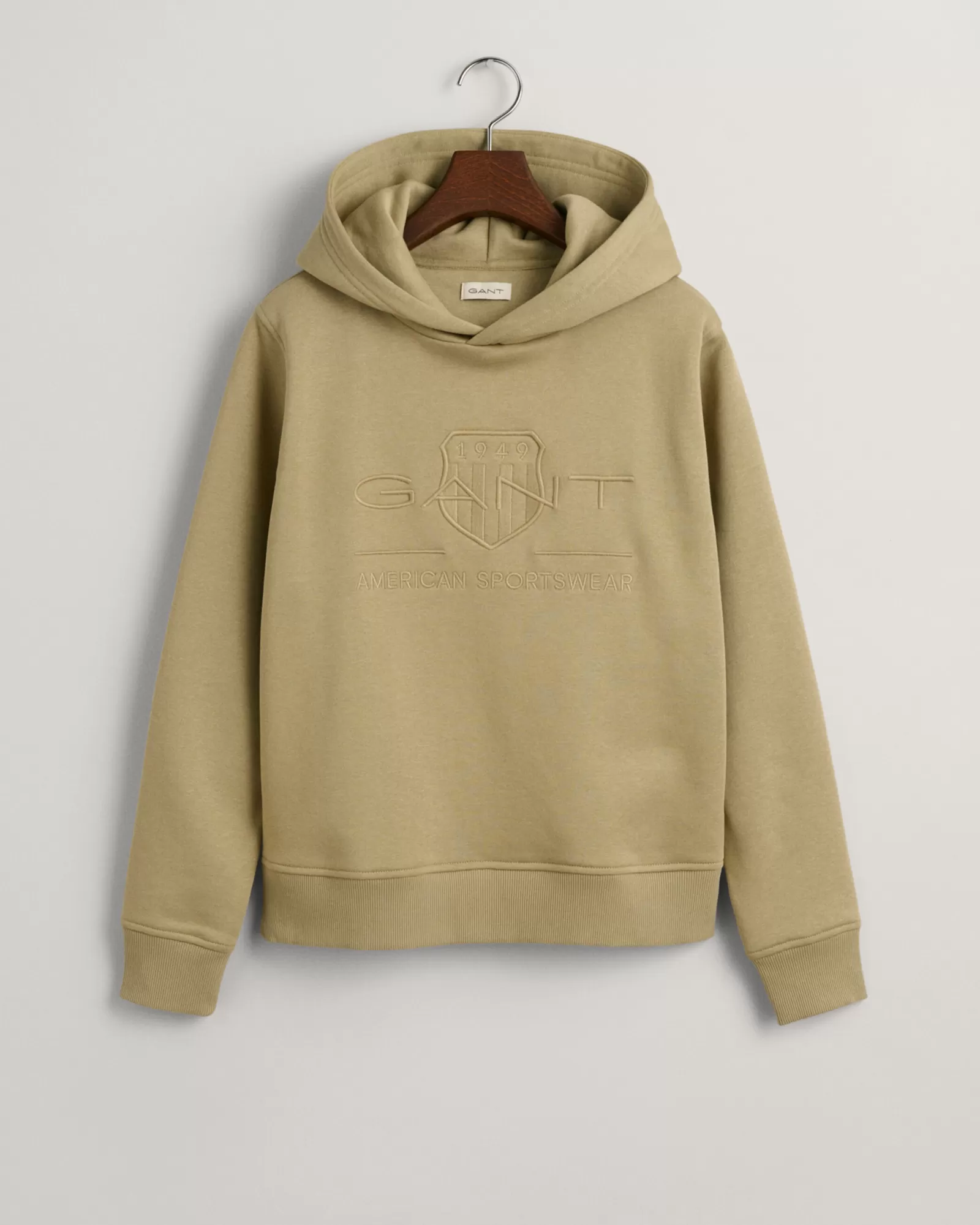 GANT Teens Tonal Shield Hoodie | Barn Hoodies & Tröjor | Hoodies & Tröjor